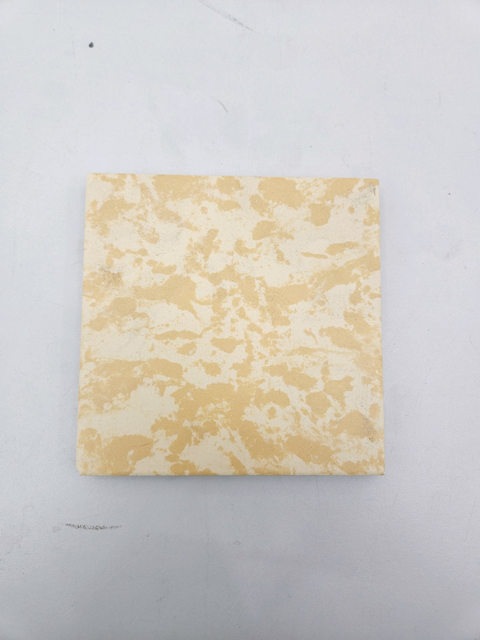 Half pallet of Speckled Yellow Agrob Buchtal German Porcelain Stone Tiles 6x6 (40 Boxes)