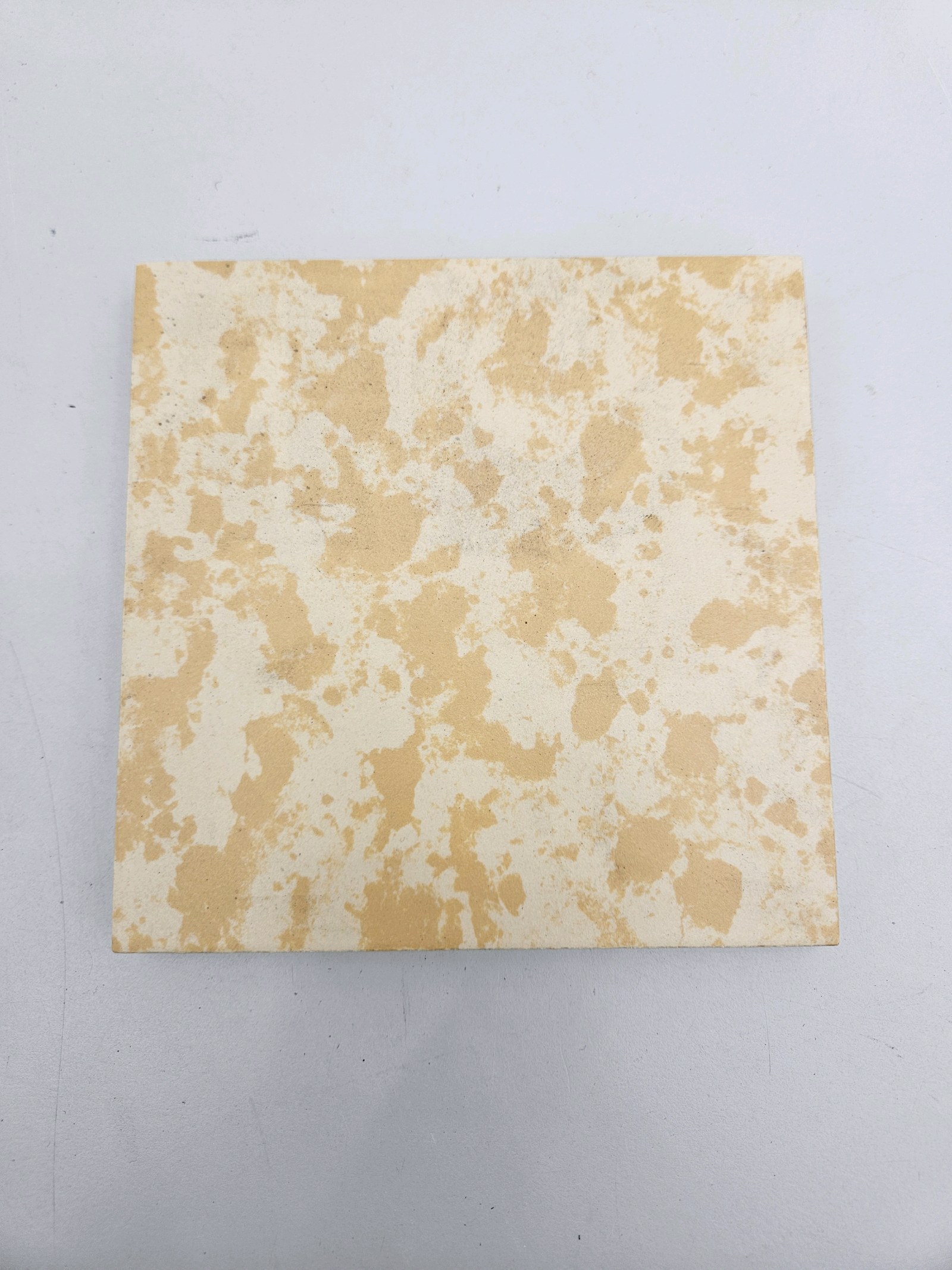Agrob Buchtal Speckled Yellow German Porcelain Stone Tiles 6x6 (98 Boxes)