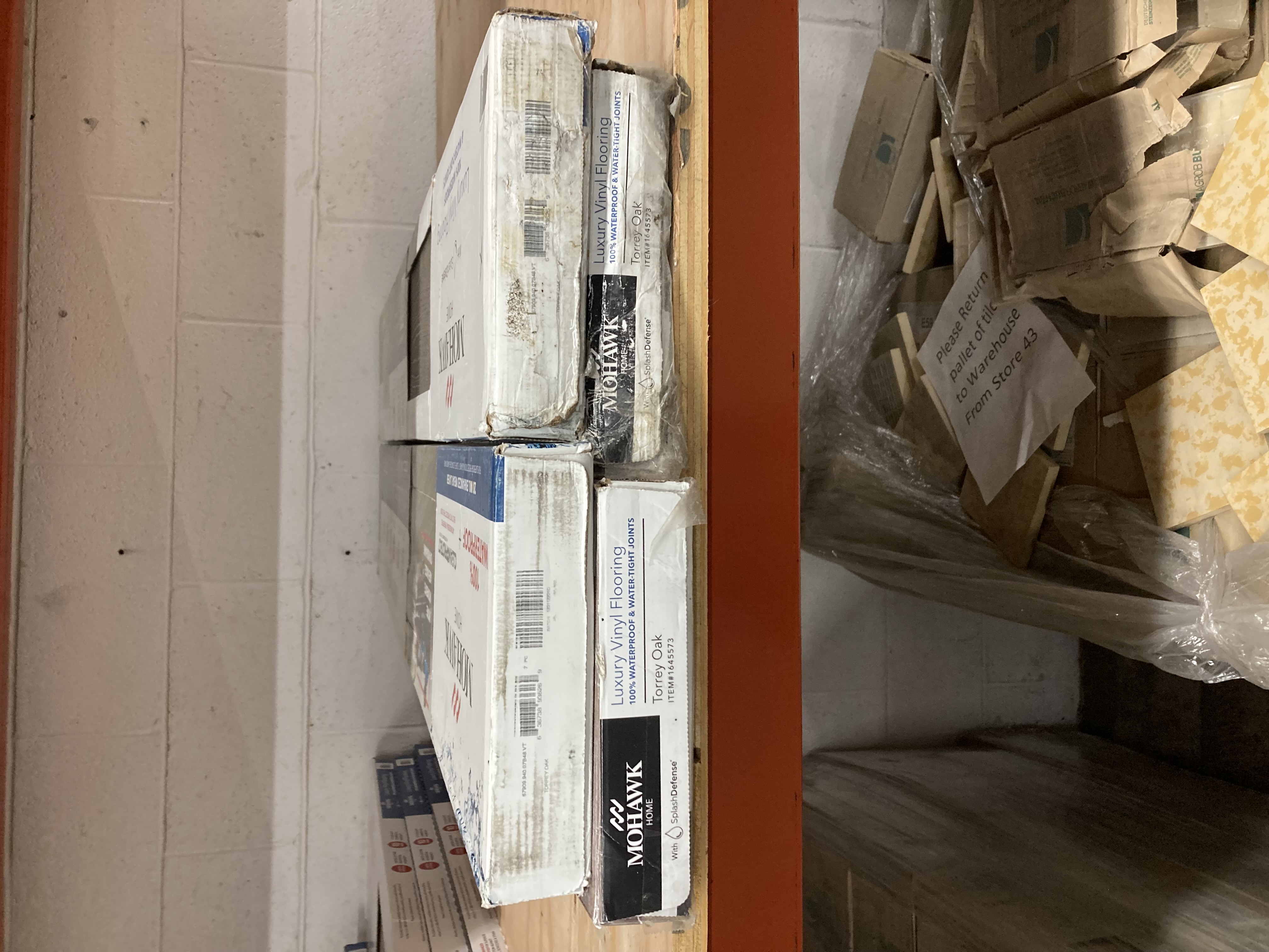 Mohawk Home Luxury Vinyl Flooring - Torrey Oak (4 boxes)