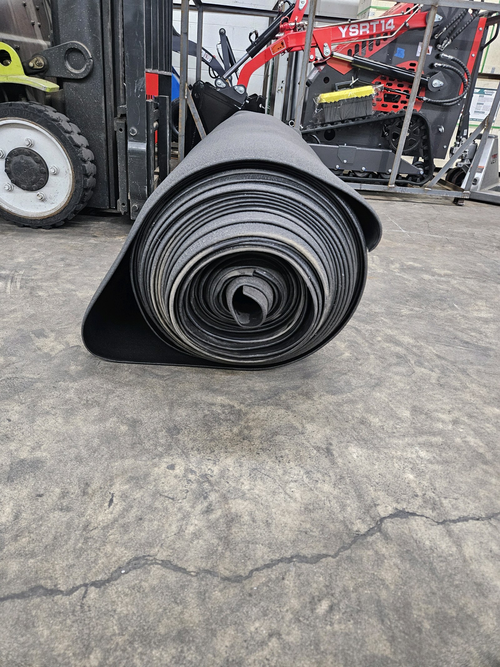 Rubber Padded Flooring