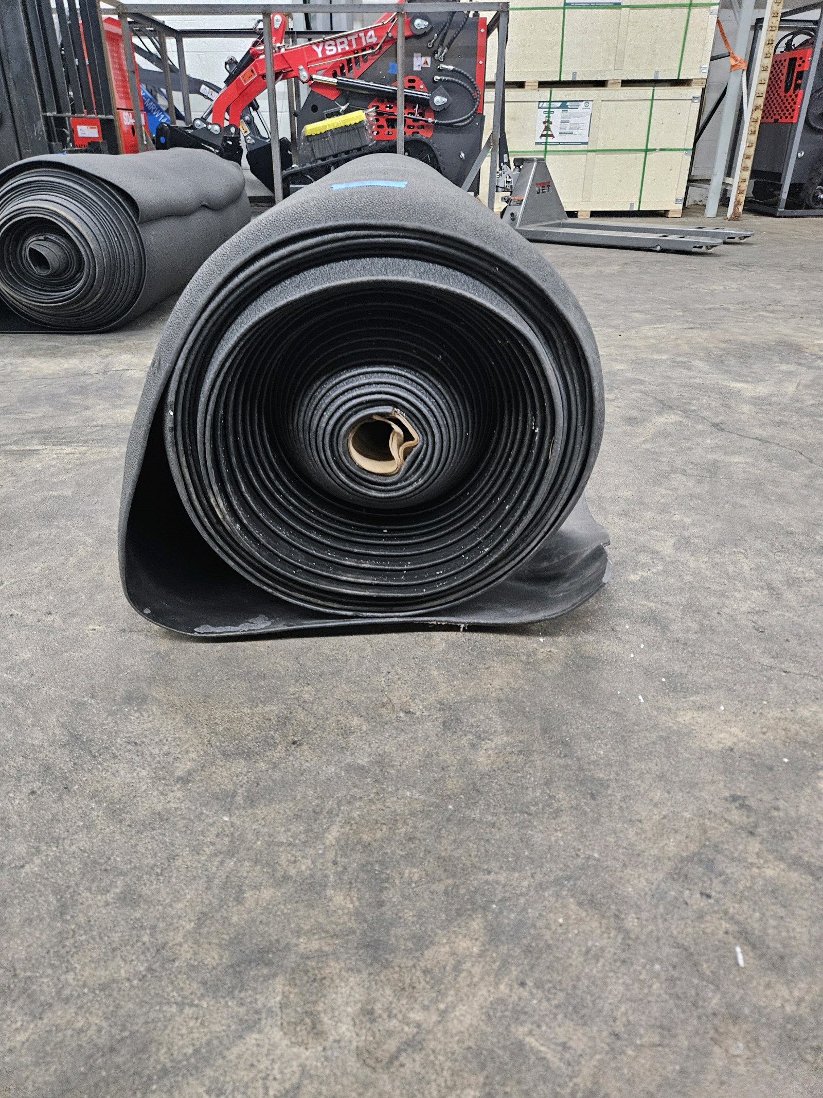 Rubber Padded Flooring