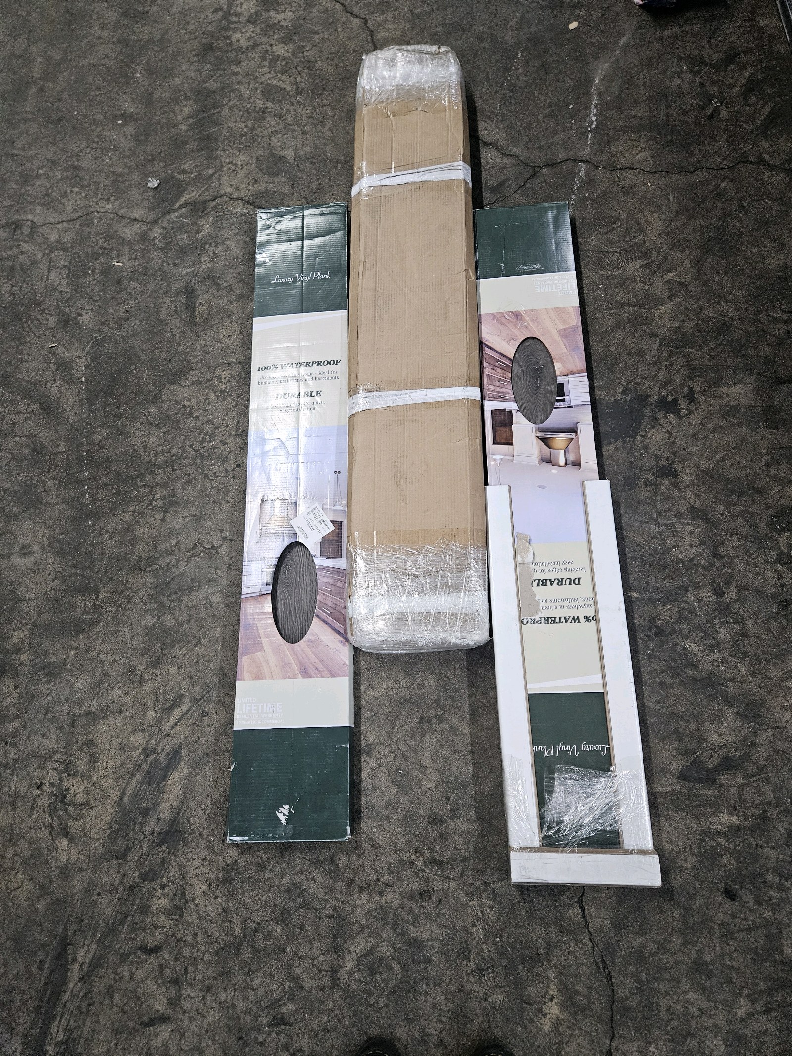 Luxury Vinyl Wood Plank (3 Boxes)