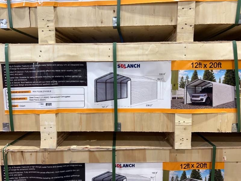 12x20 Carport SDLC1220