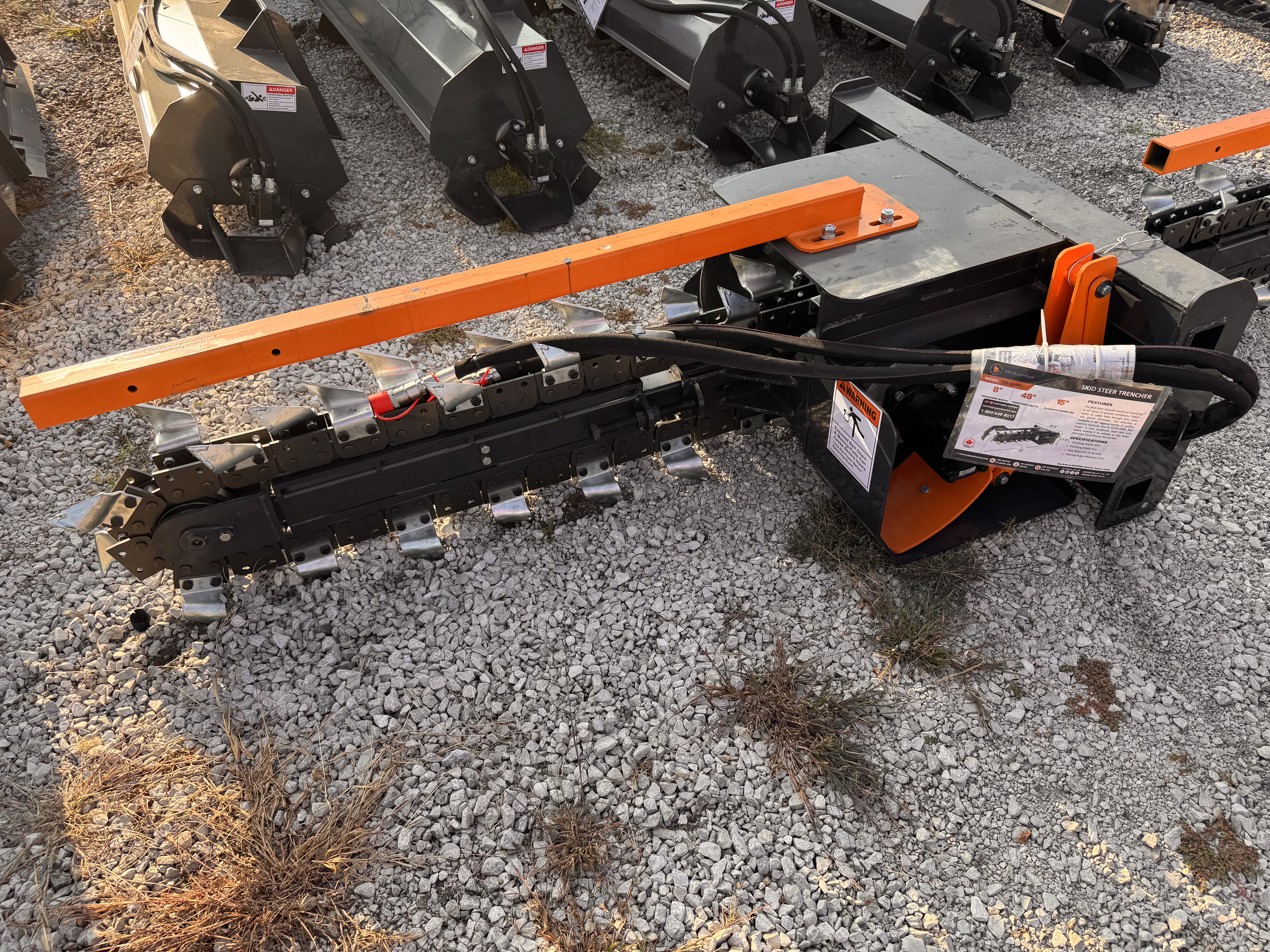 Wolverine 48 Skid Steer Trencher
