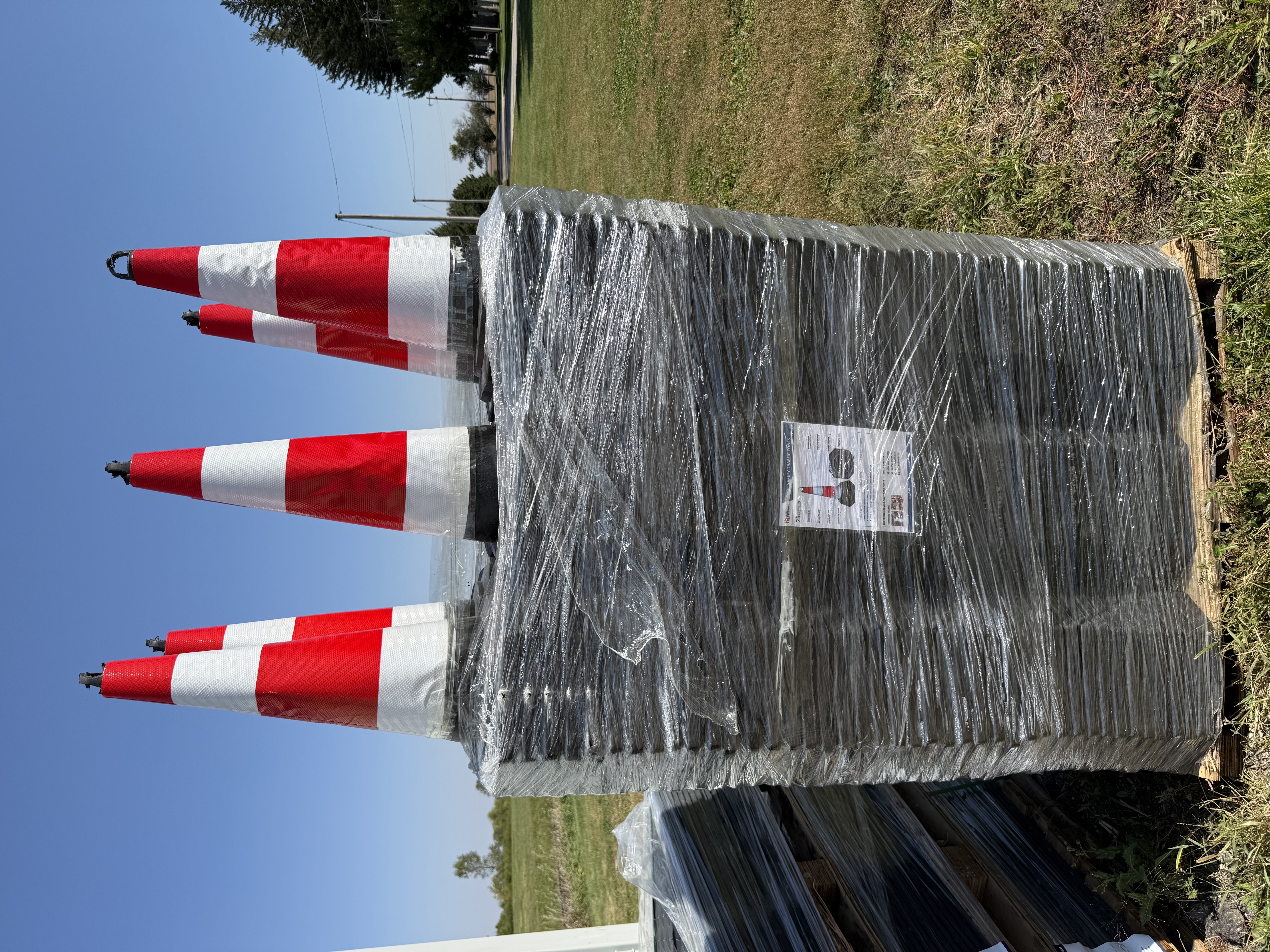 Pallet of 250 Traffic Cones
