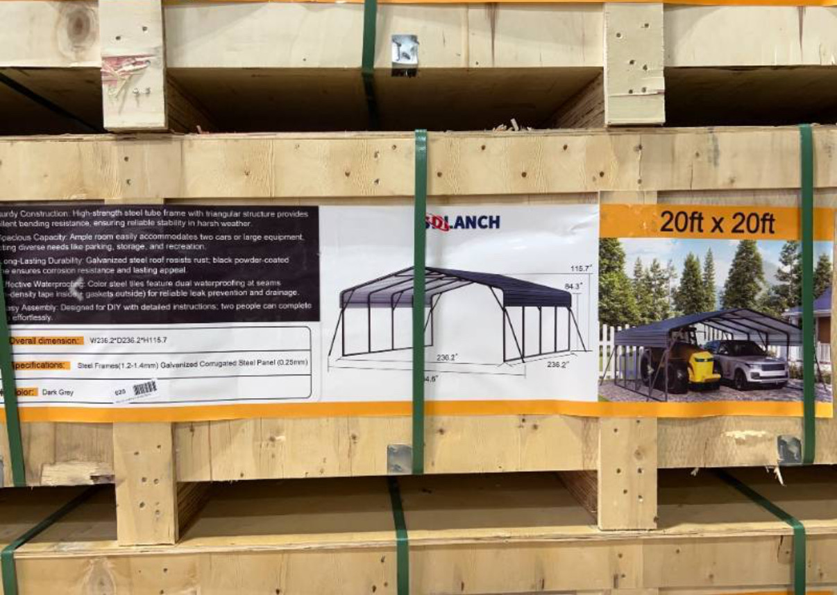 20x20 Carport SDLC2020