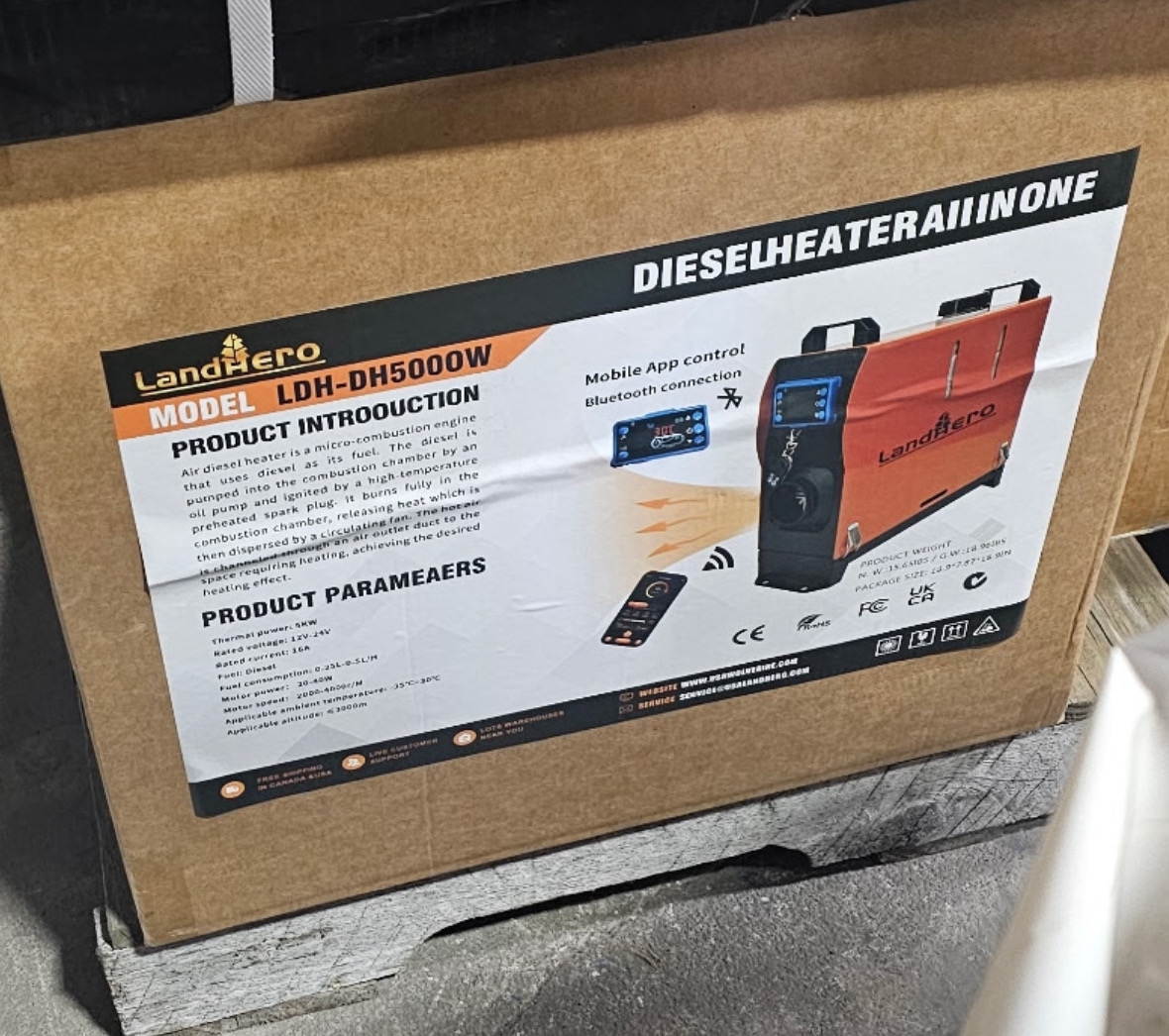DIESEL HEATER ALL IN ONE