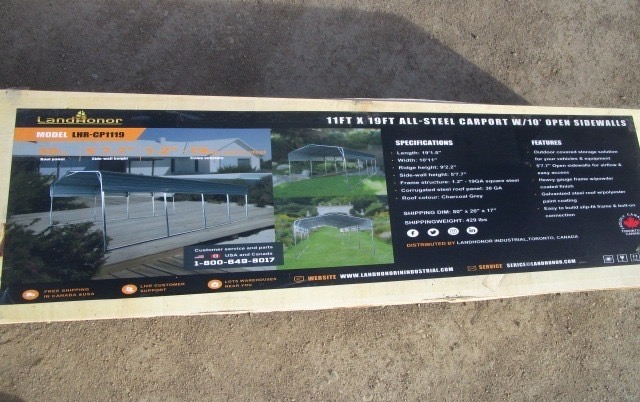 LandHonor 11x19 Carport