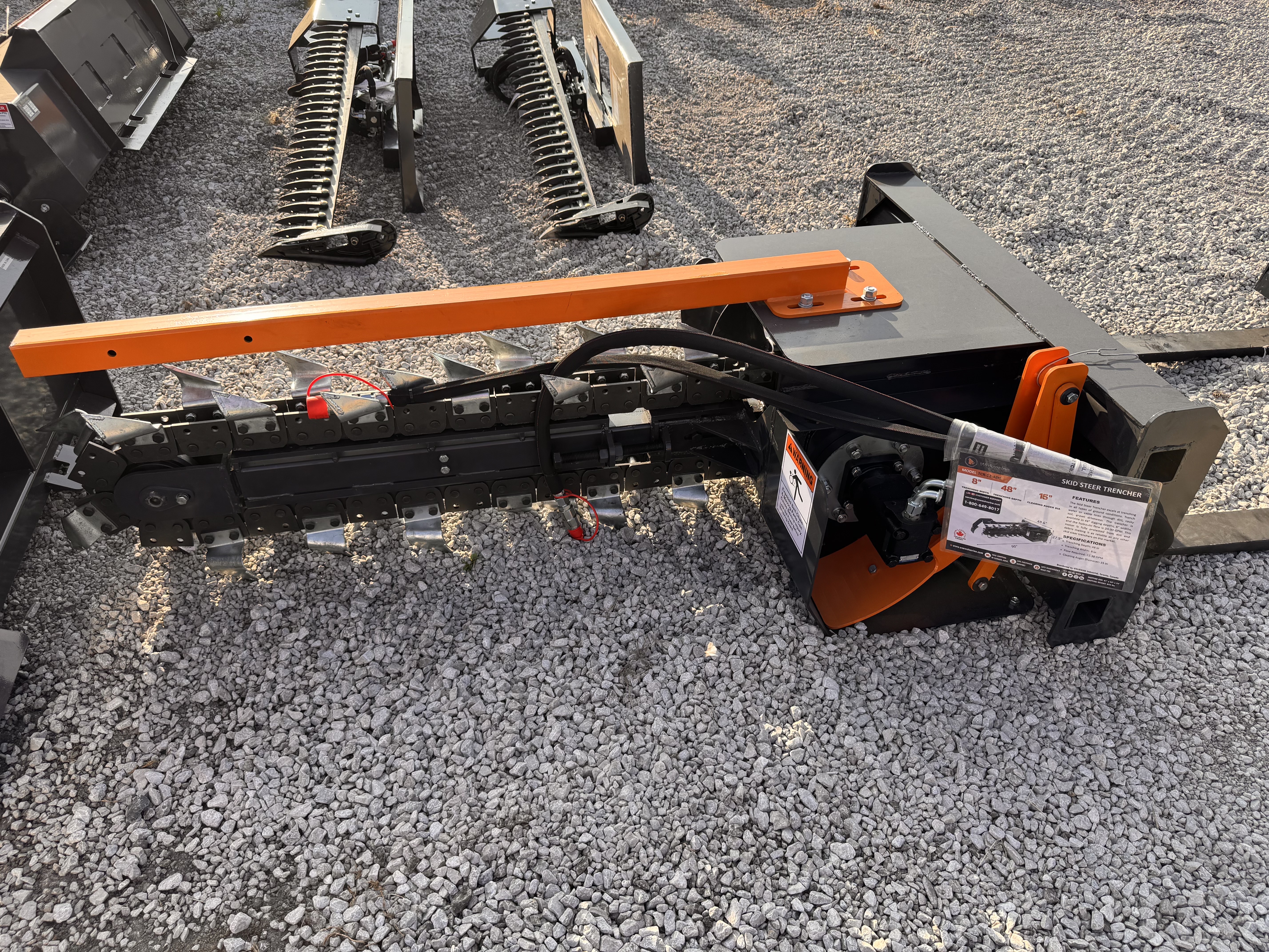 Wolverine 48 Skid Steer Trencher