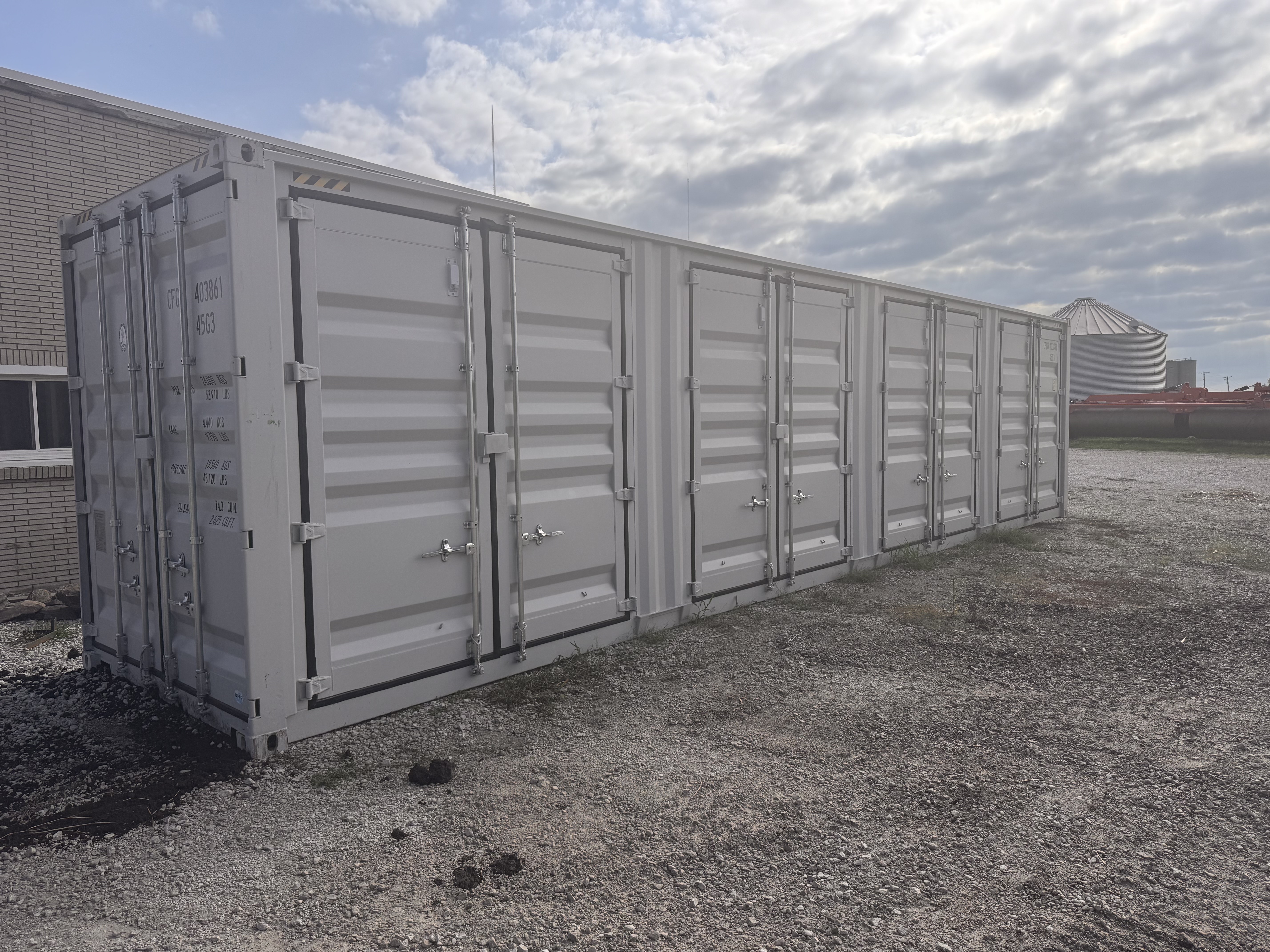 40FT High Cube Four Multi doors Container