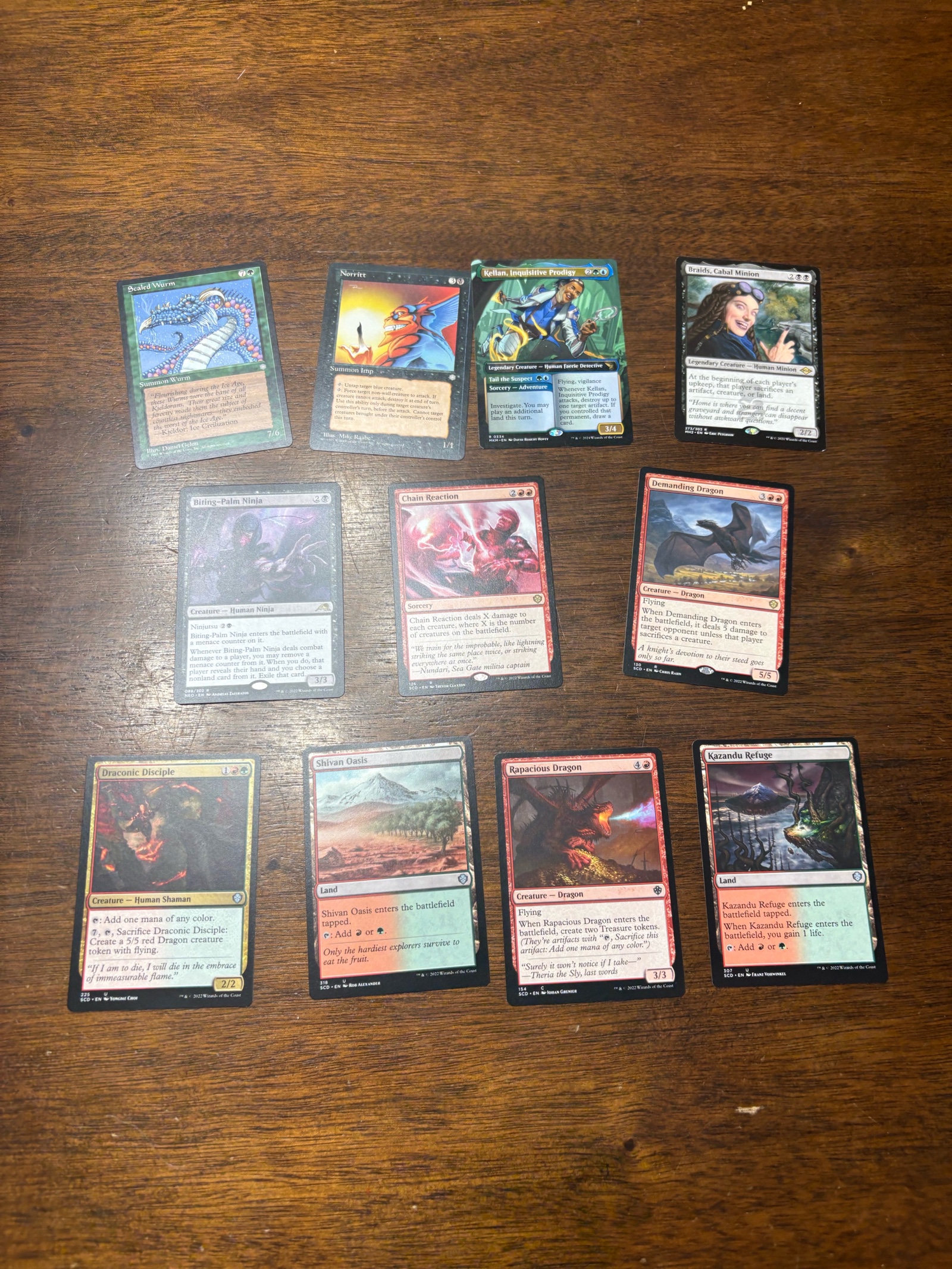 Magic the Gathering Vintage Cards From Older Sets and Rare Cards from Modern Sets Lot