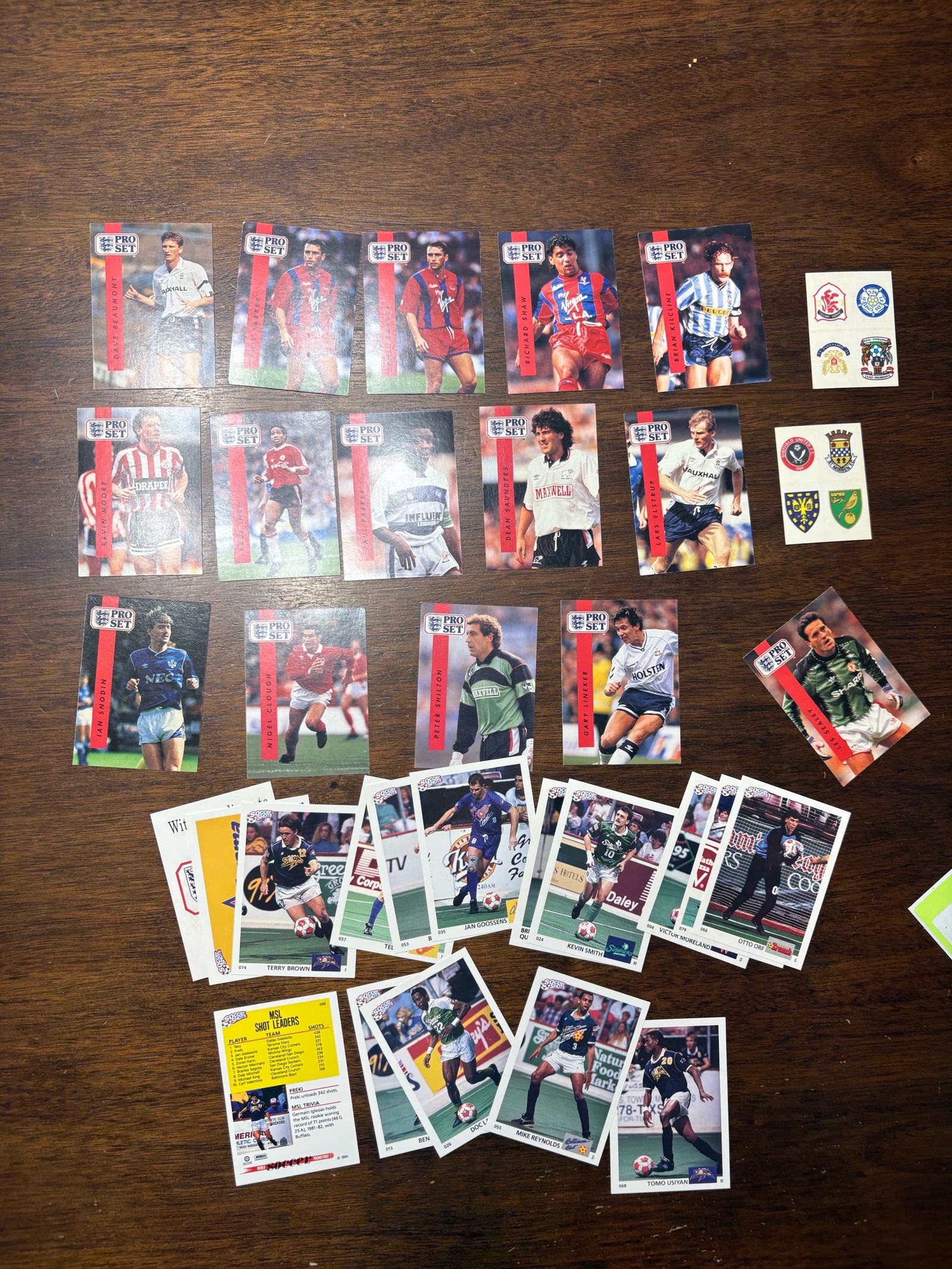Vintage Soccer Futbol Cards Trading Sports Cards