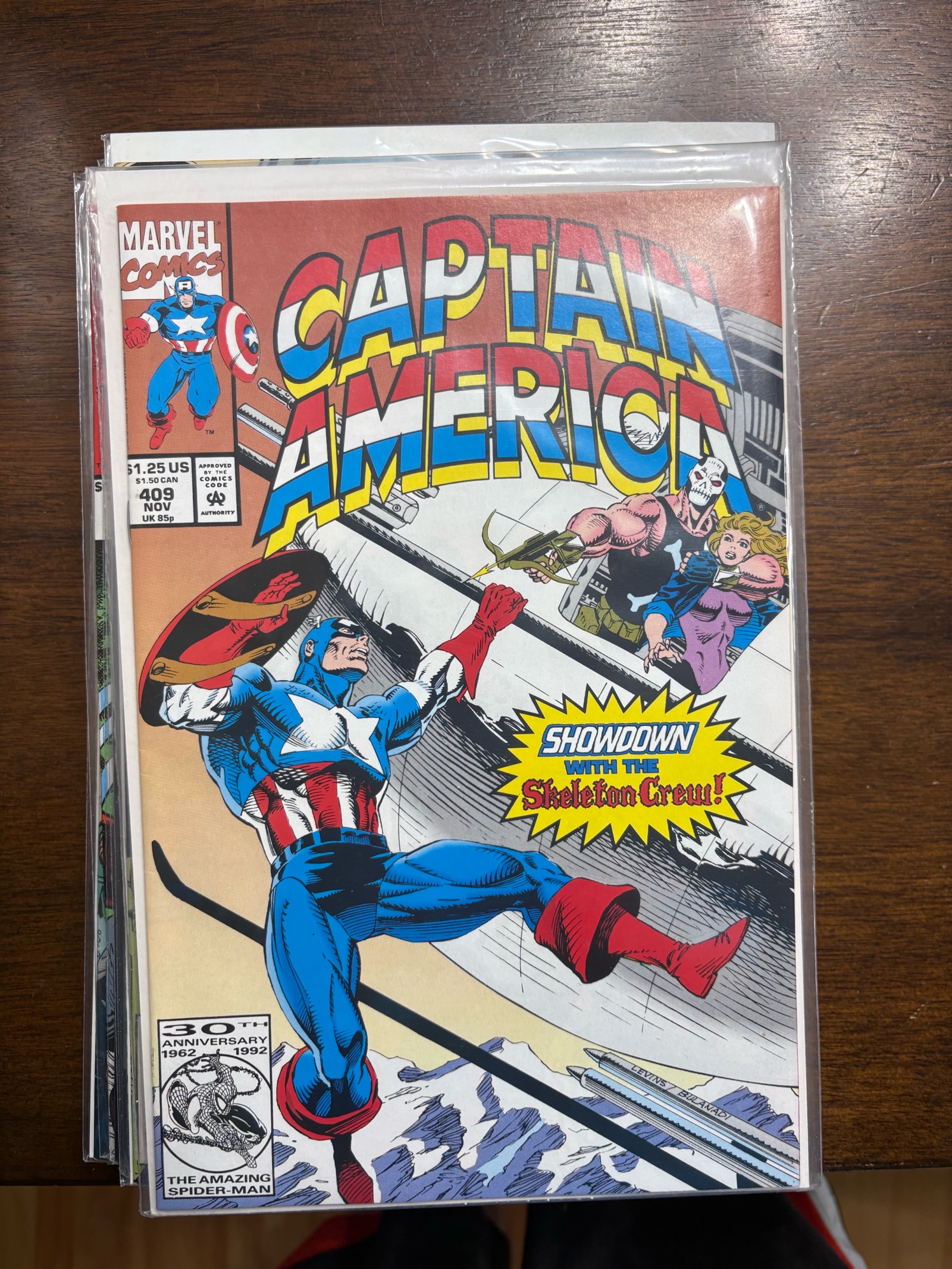 Captain American Marvel Comics Issue #409