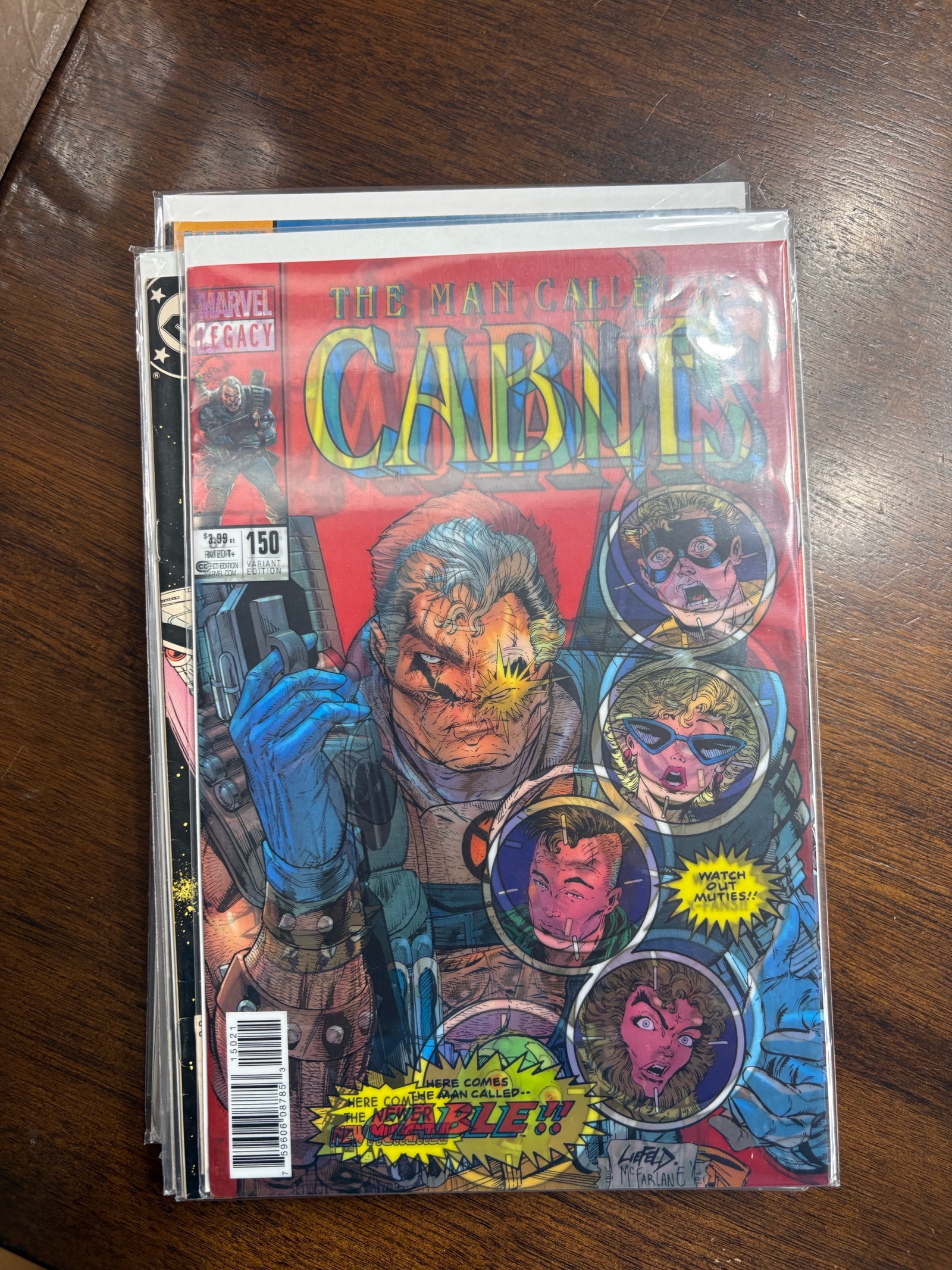 The Man Called Cable Marvel Comic Books Issue #150 Variant Edition X-Men