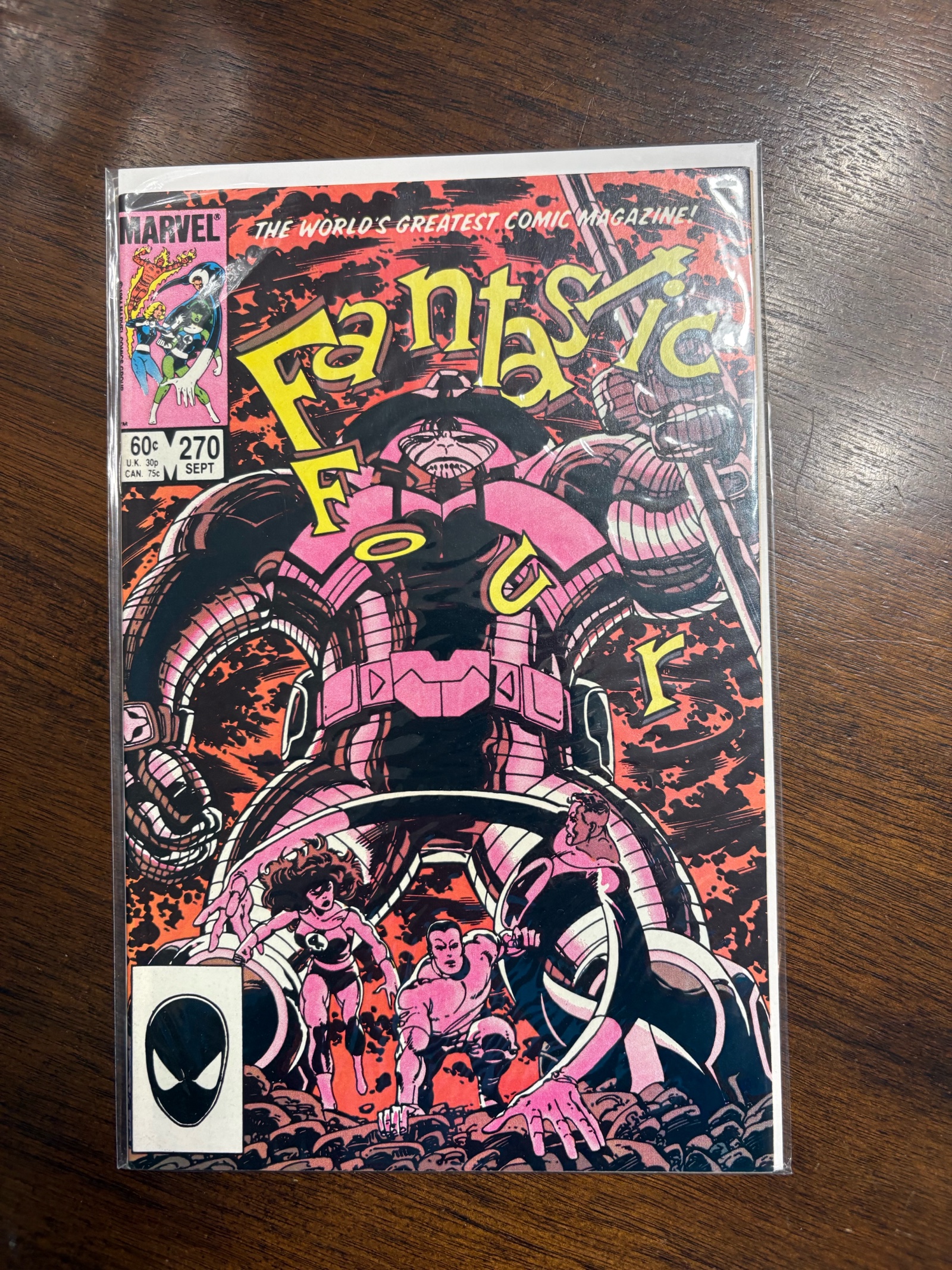 Fantastic Four Marvel Comic Vintage Issue #270