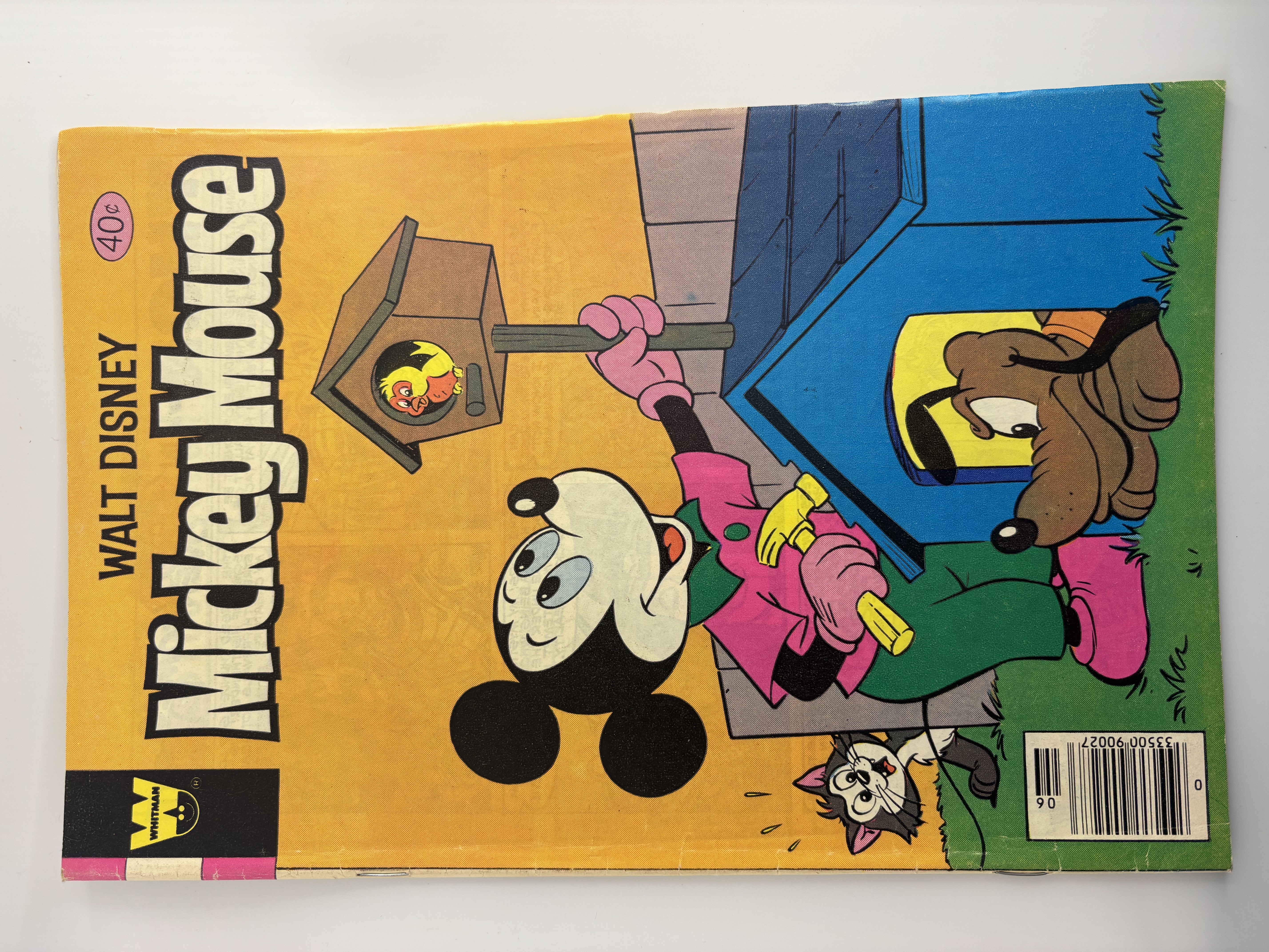 Mickey Mouse Comic Book #6 Walt Disney Vintage