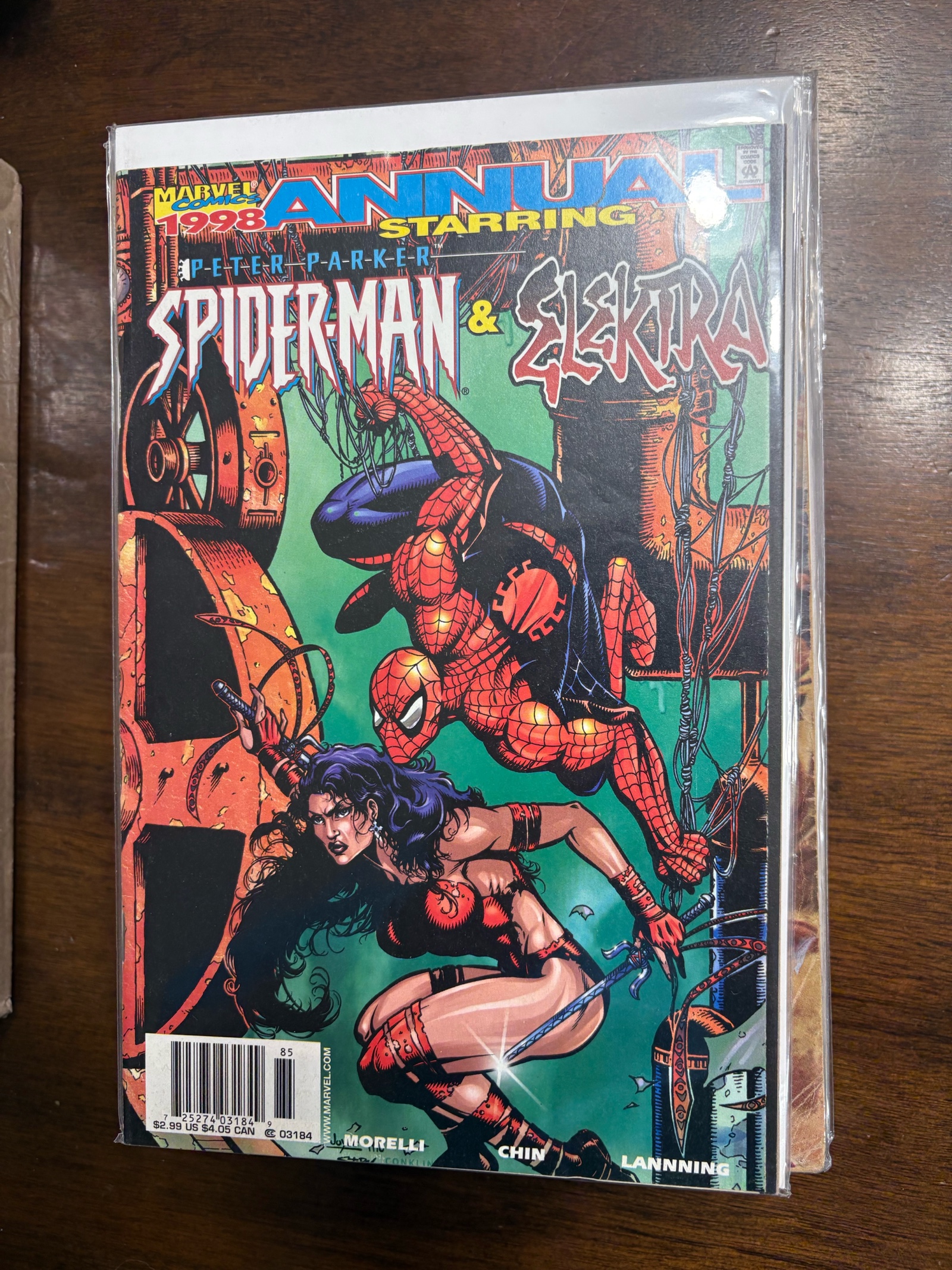Marvel Comics 1998 Annual Starring Spider-Man and Elektra Marvel Comics