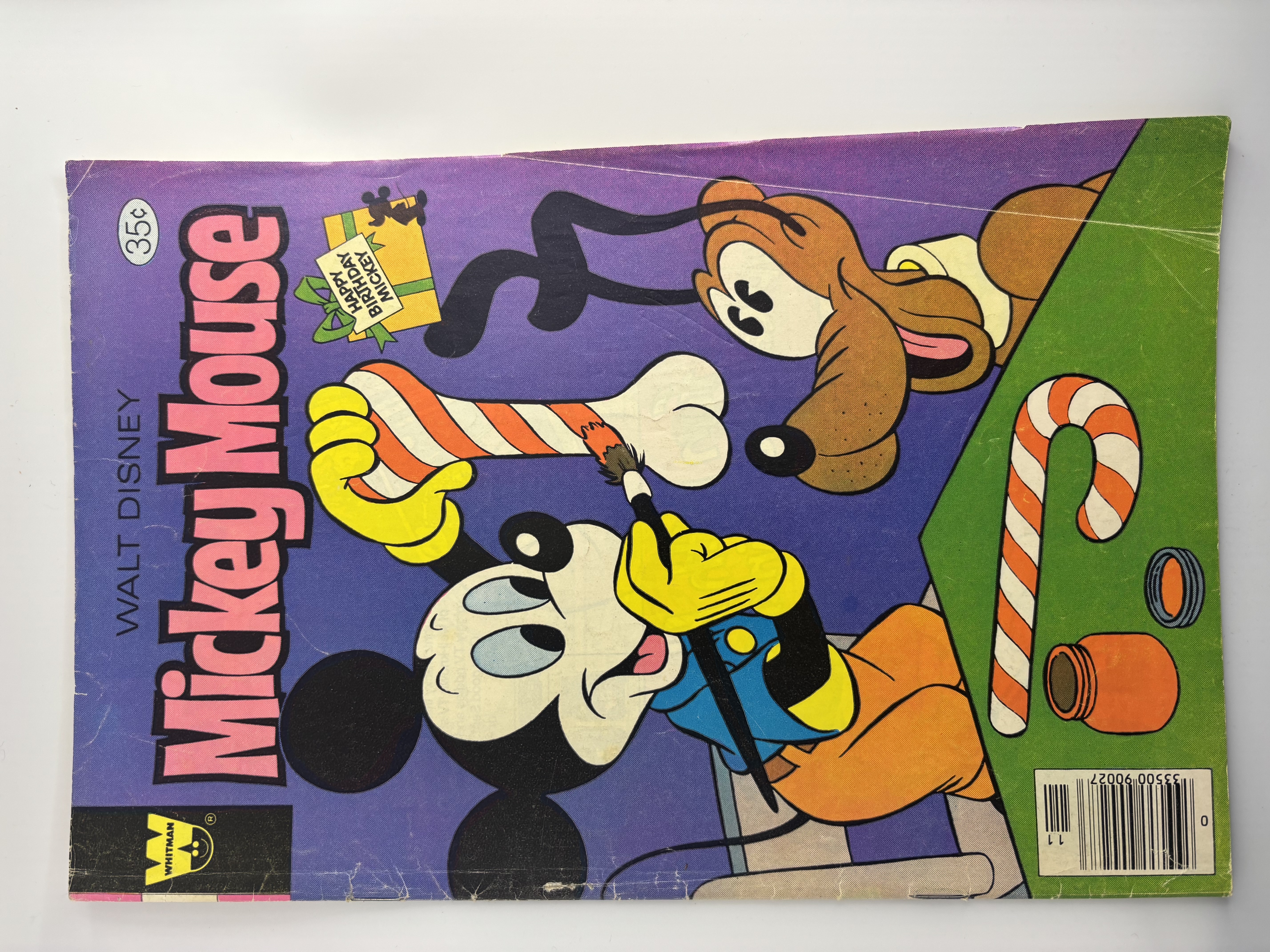 Mickey Mouse Comic Book #11 Walt Disney Vintage