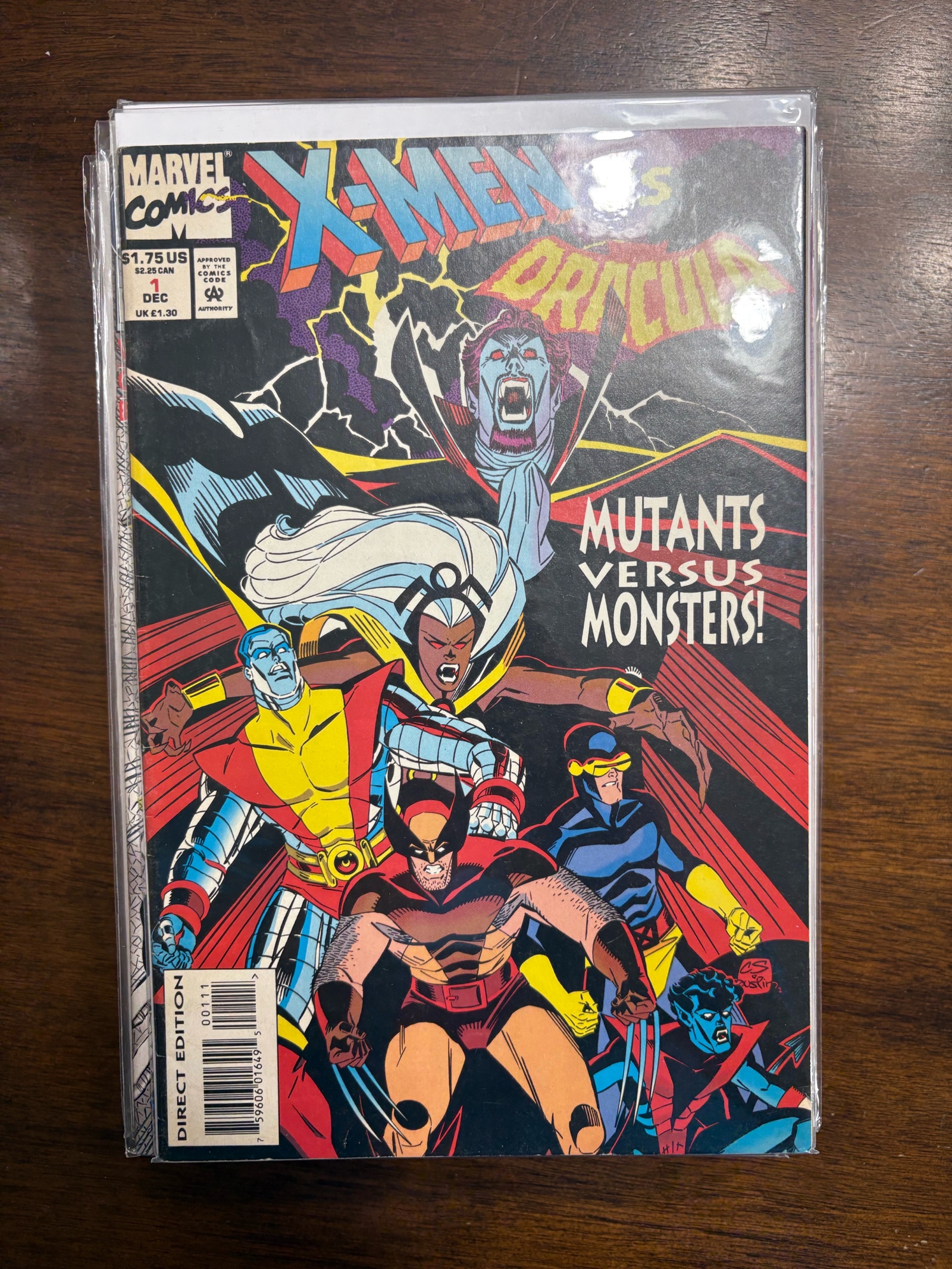 X-Men Vs. Dracula Mutants Vs. Monsters Issue #1 Marvel Comics