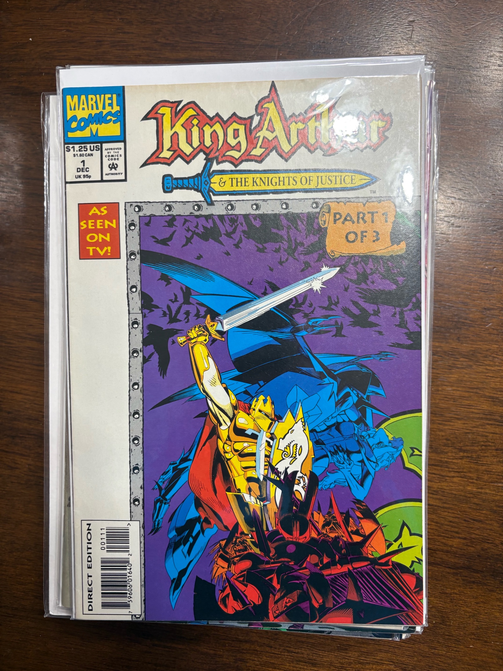 King Arthur and the Knights of Justice Issue #1 Part 1 of 3 Marvel Comics