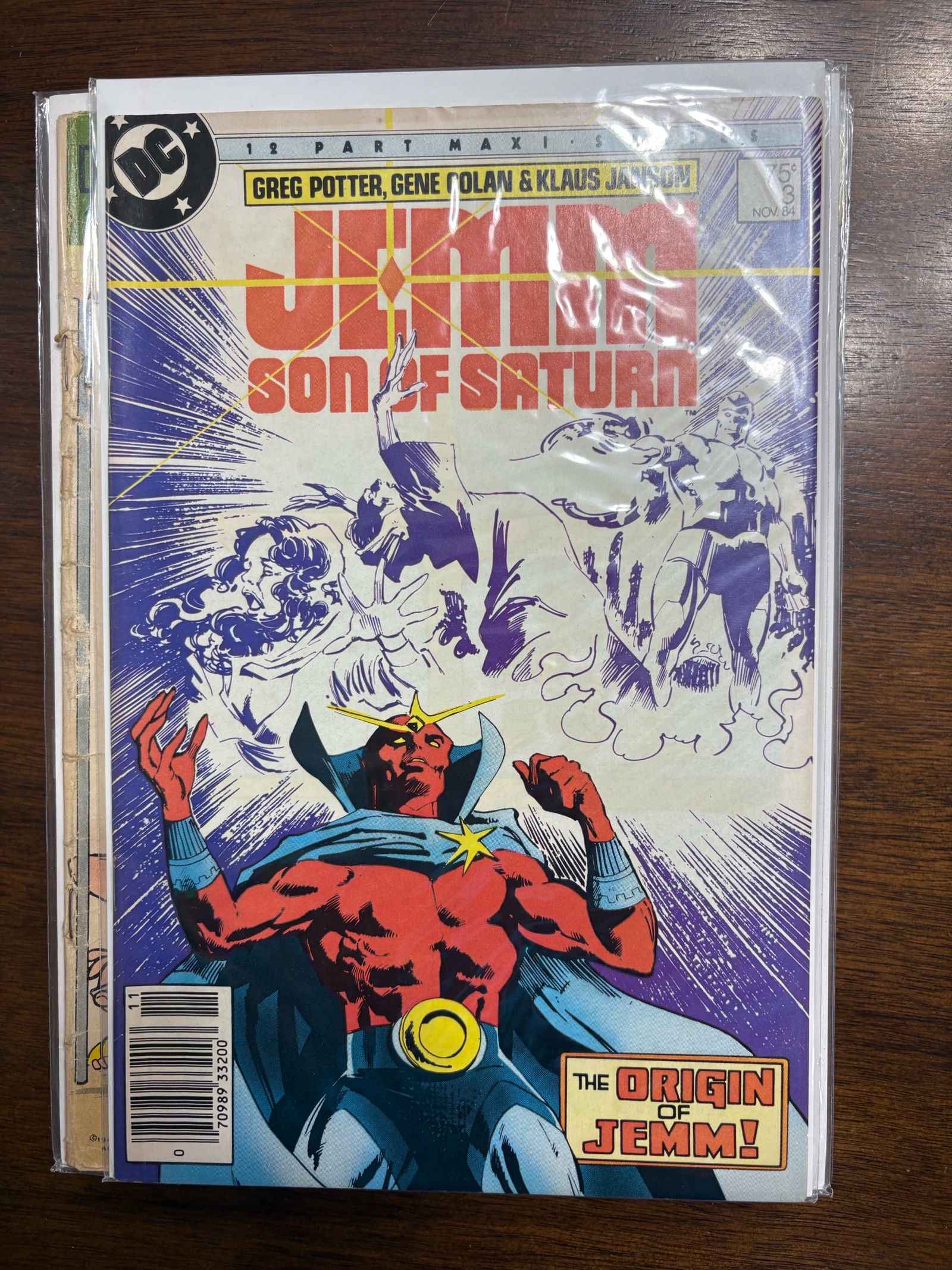 Vintage Jemm Son of Saturn DC Comics Issue #3