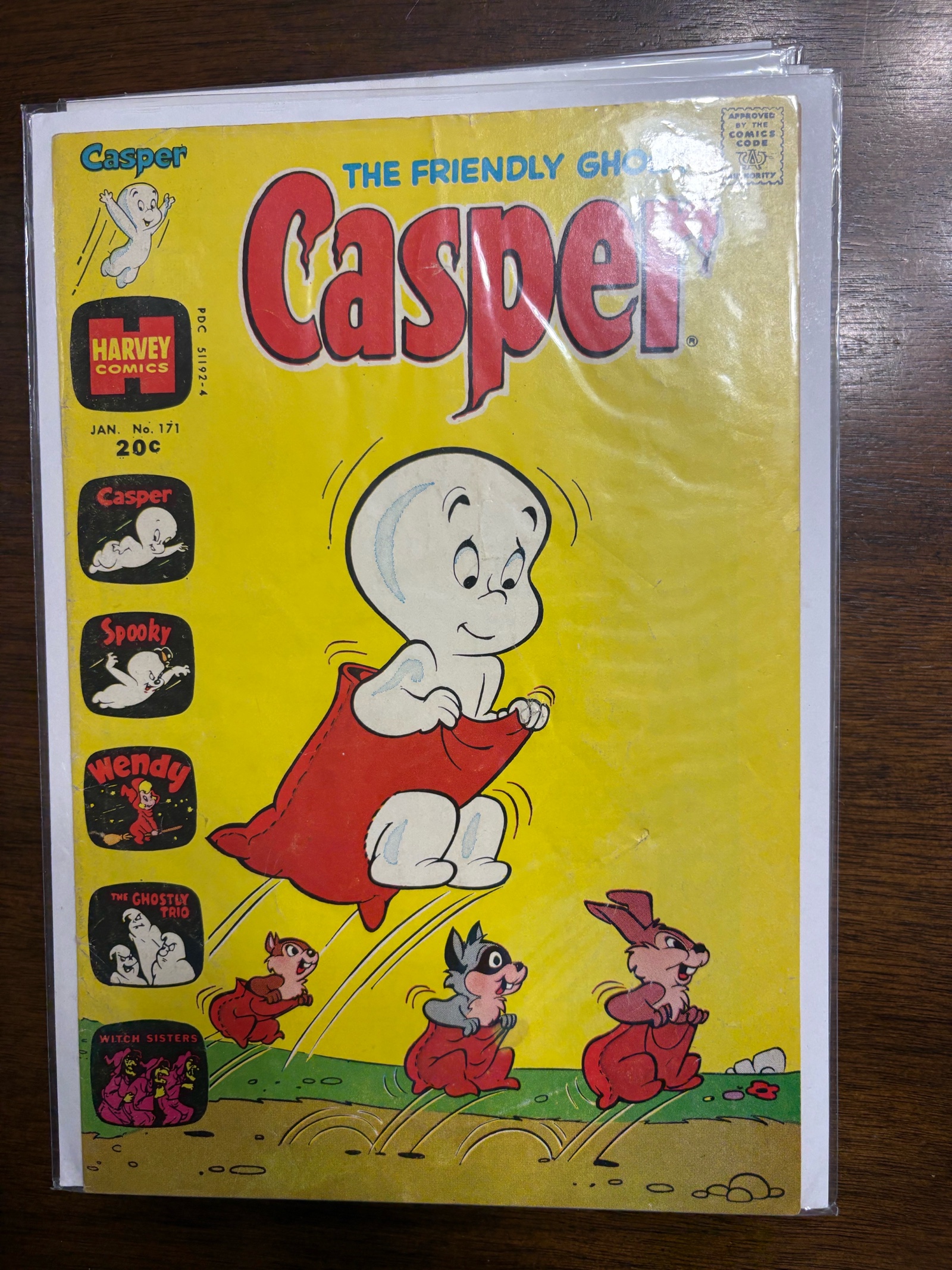Casper the Friendly Ghost Vintage Comic Book Issue #171 Harvey Comics