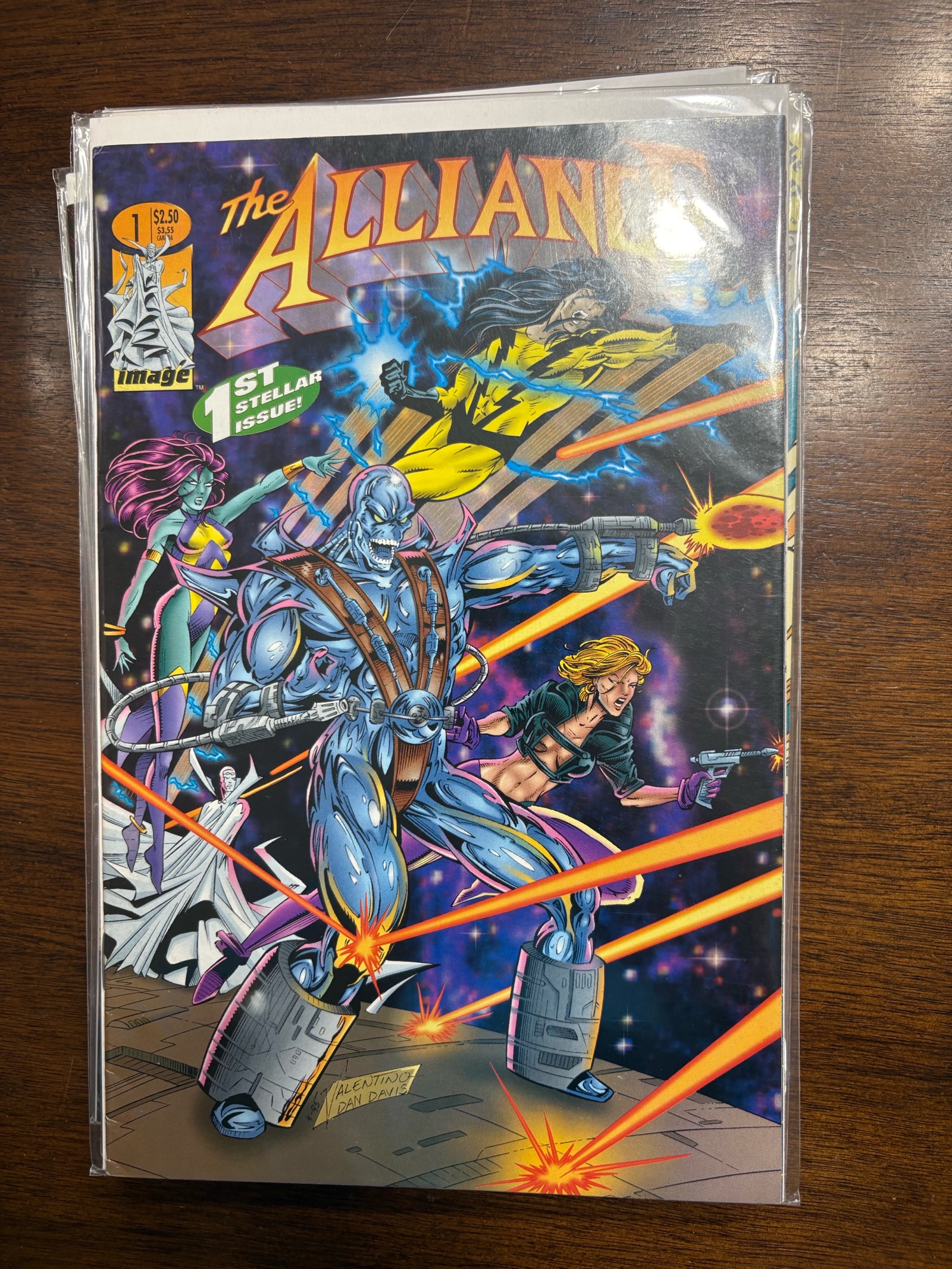 The Alliance 1st Issue Comic Book Imagic Comics