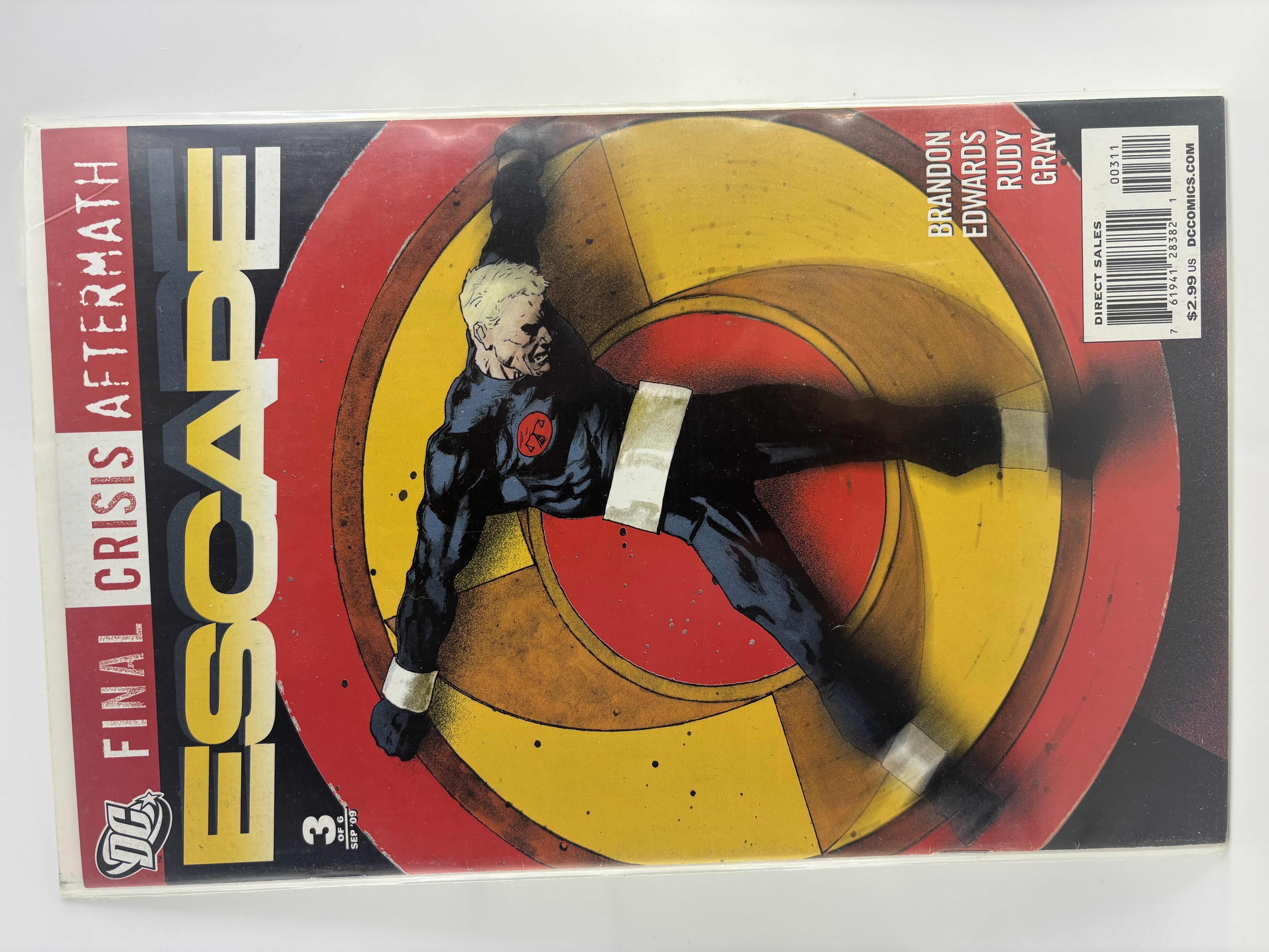 DC Final Crisis Afterman Escspe Comic Book Issue 3 of 6