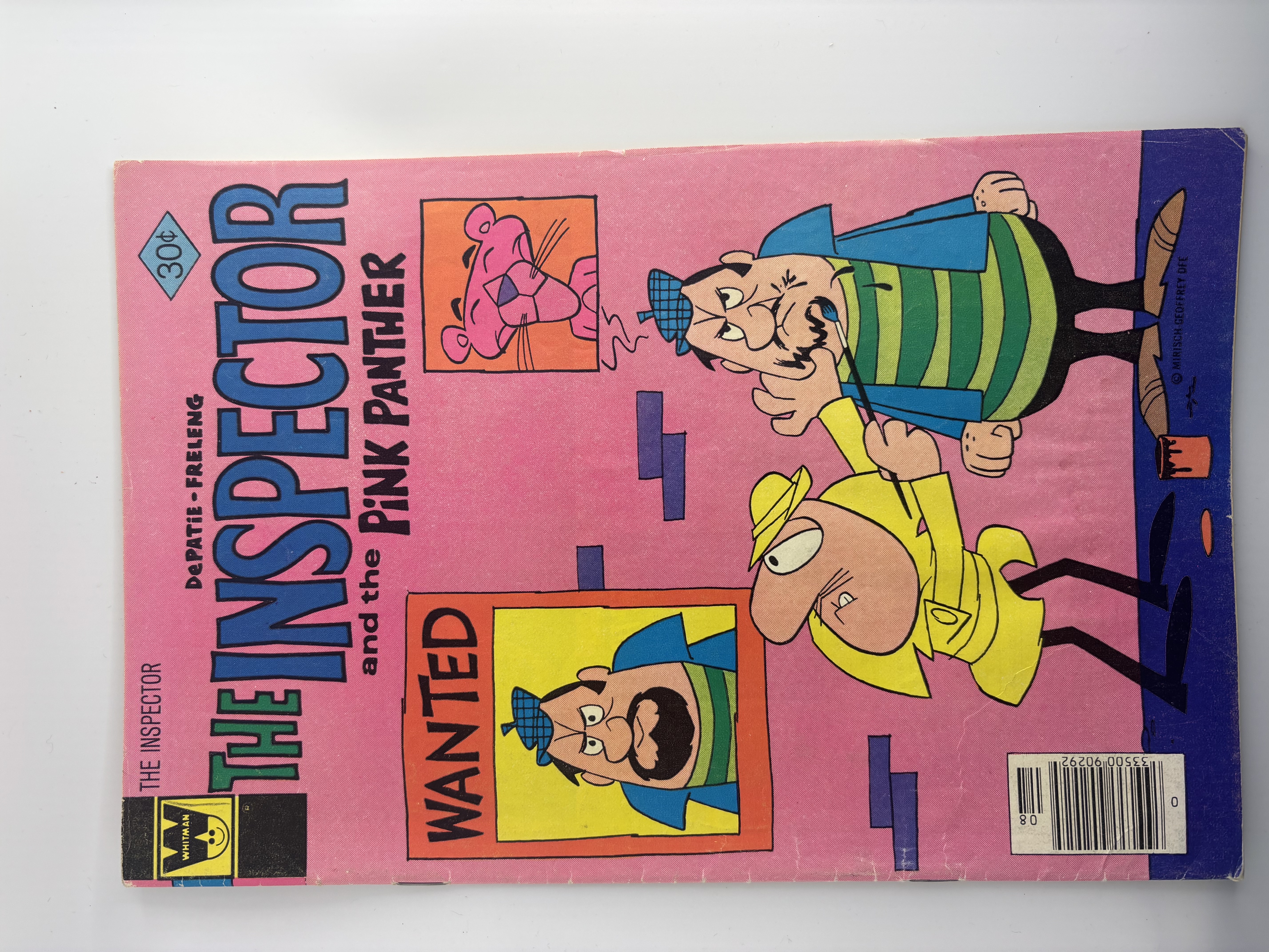 The Inspector and the Pink Panther Issue #8 Whitman Comics