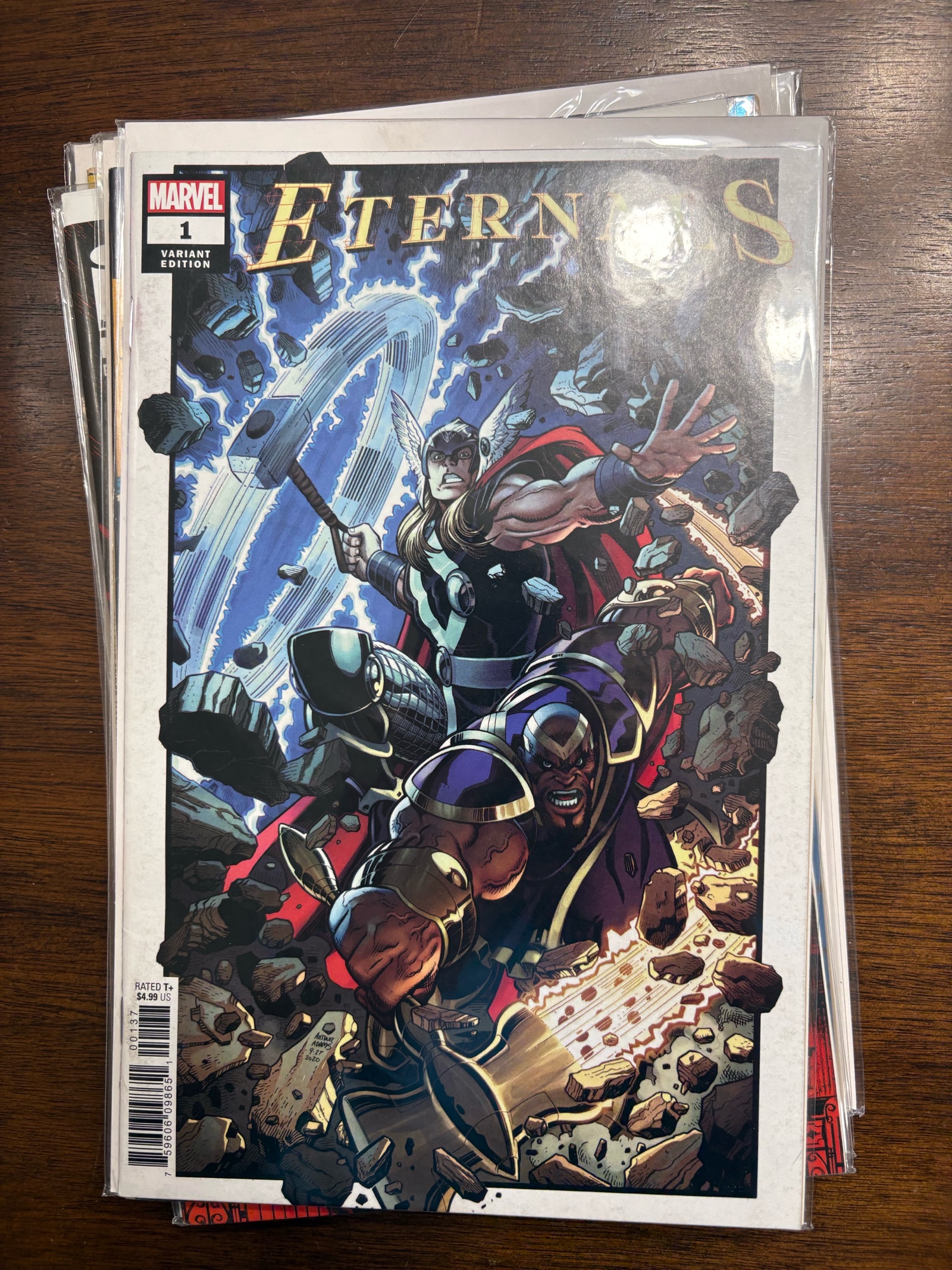 Eternals Issue #1 Variant Cover Edition Marvel Comics