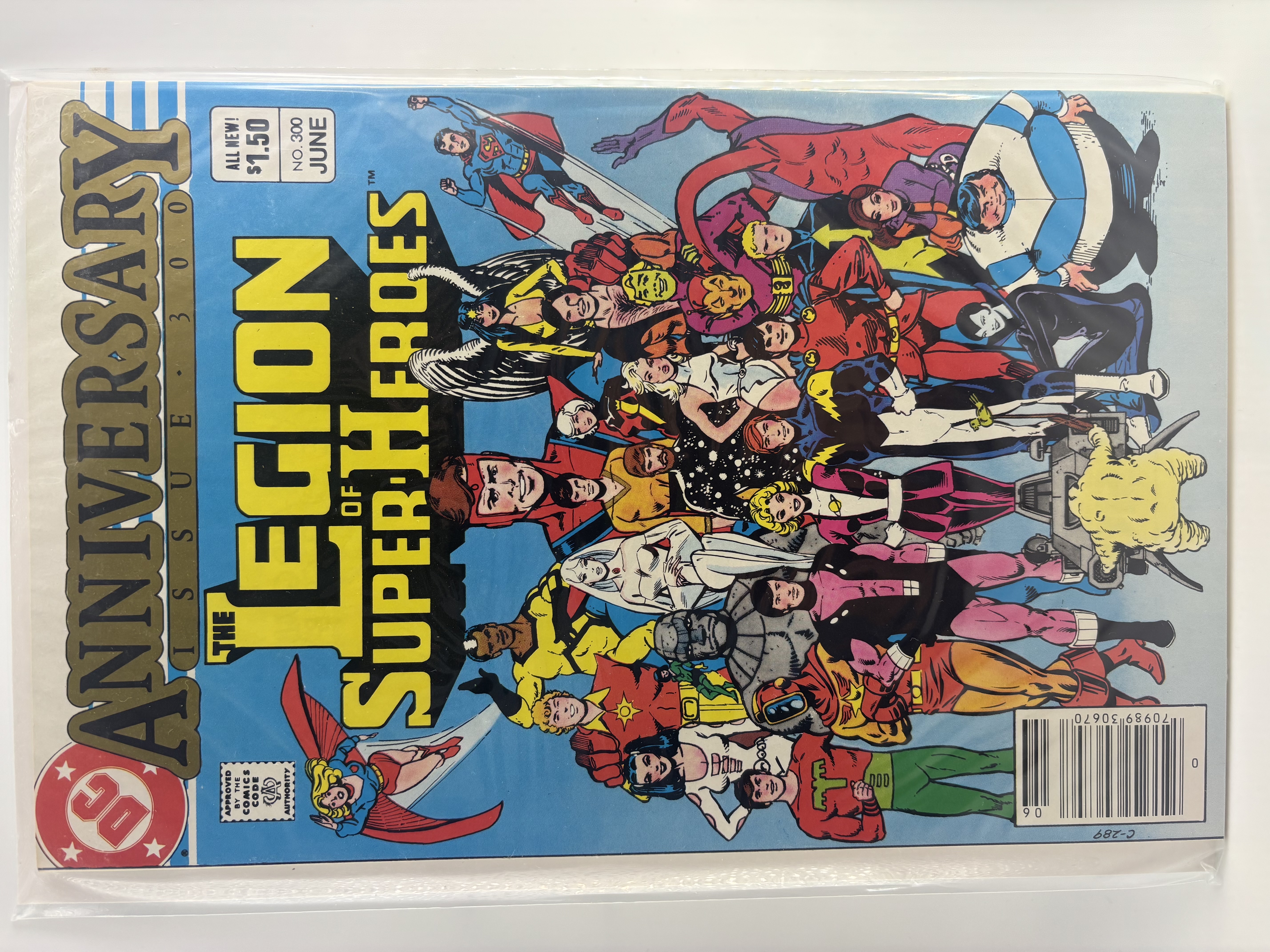 The Legion of Super-Heroes Anniversary Issue #300 DC Comics Book