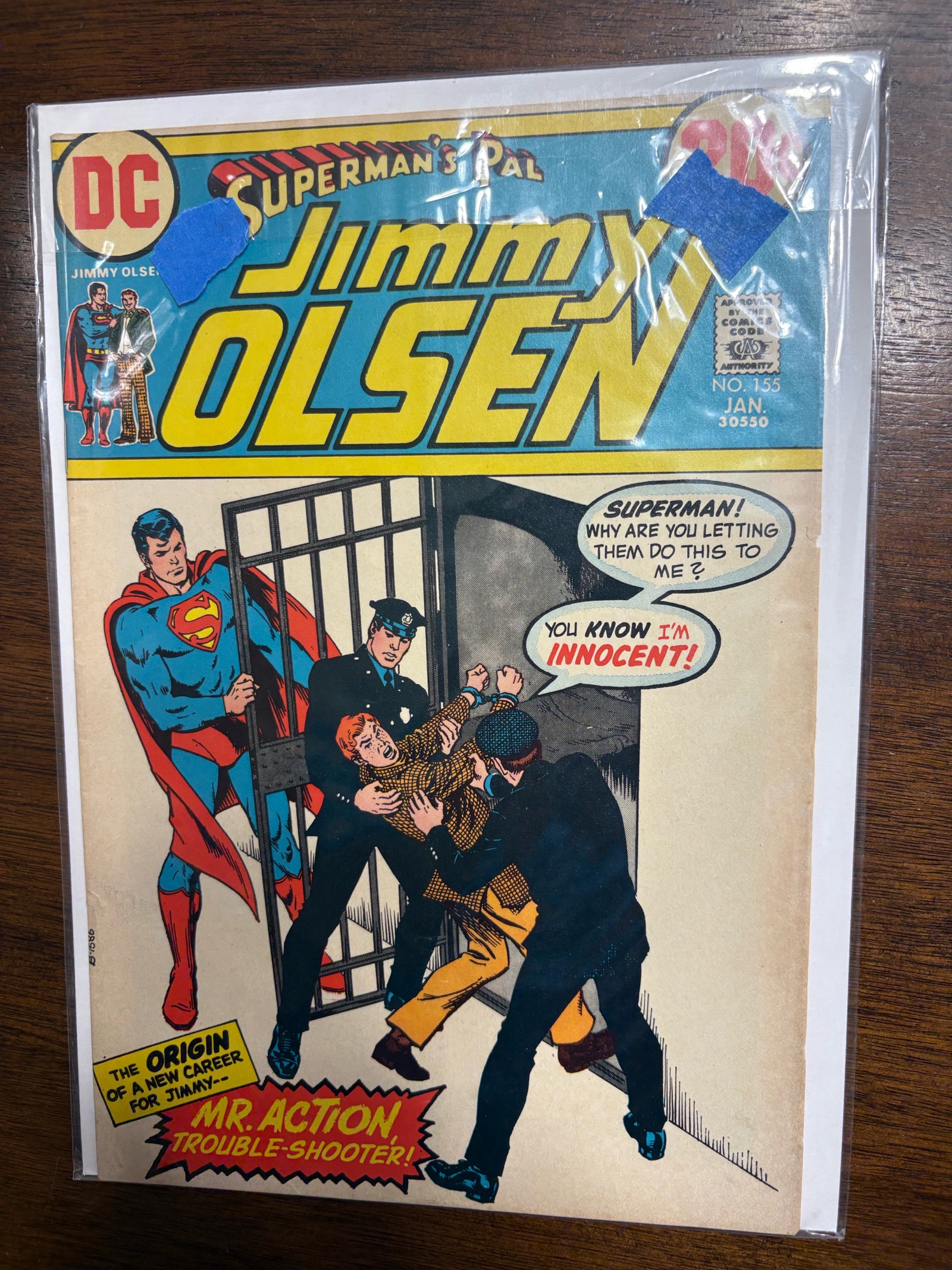 Supermans Pal Jimmy Olsen DC Comics Issue #155