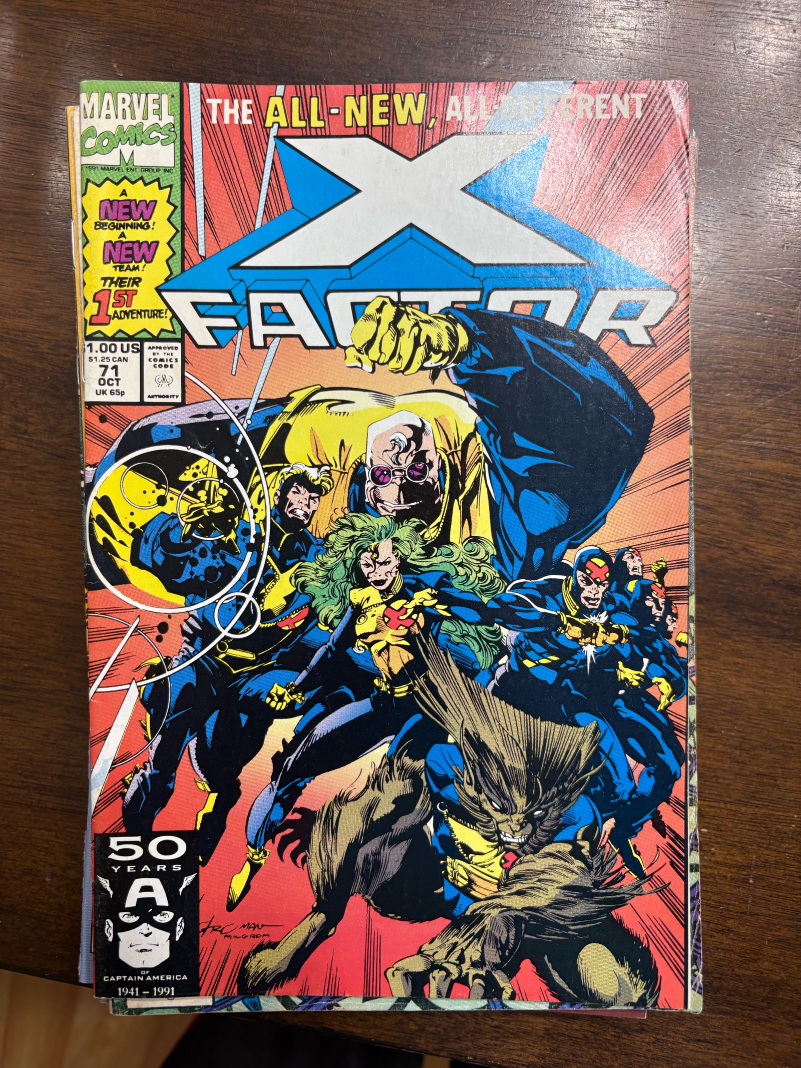 X-Factor 1st Issue All New All Different Marvel Comics X-Men Spinoff