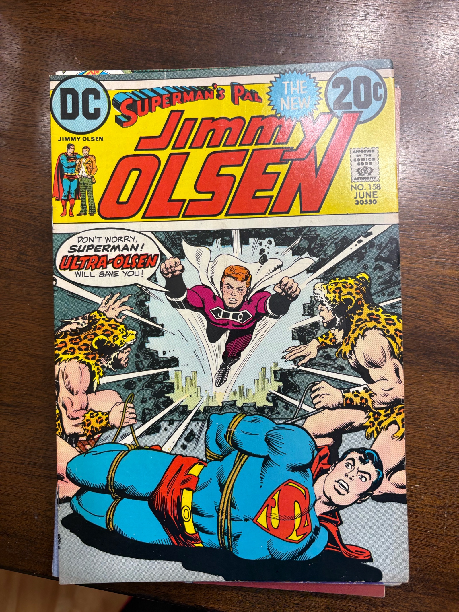 Supermans Pal Jimmy Olsen Comic Book Issue #158 DC Comics