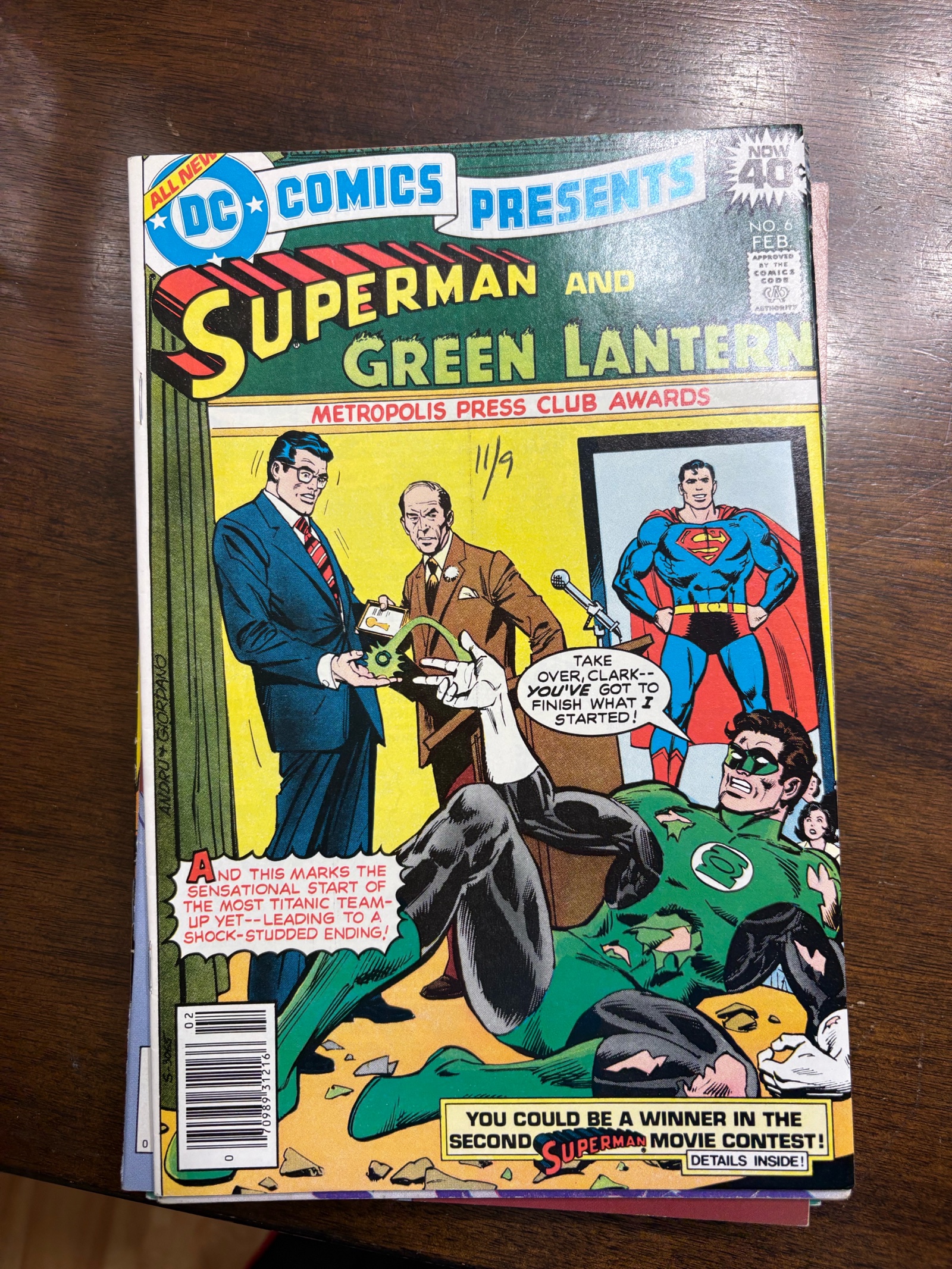 Superman and Green Lantern Issue #6 DC Comics