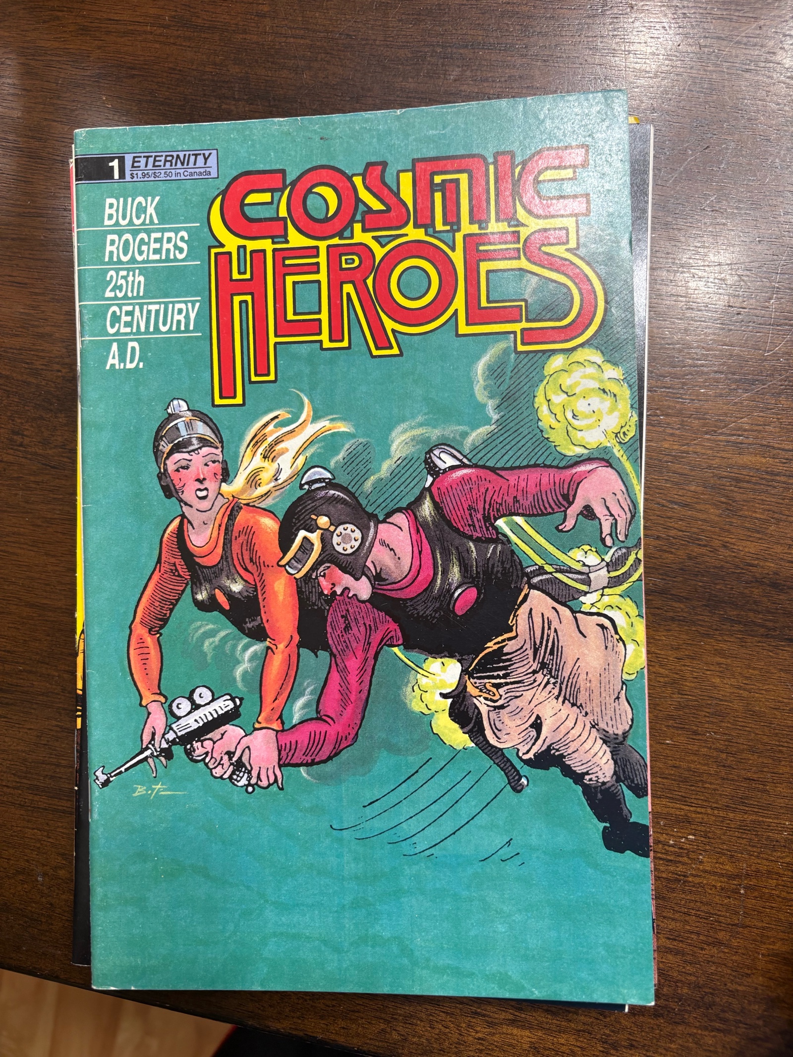 Comic Heroes Issue #1 Buck Rogers 25th Century AD Eternity Comics