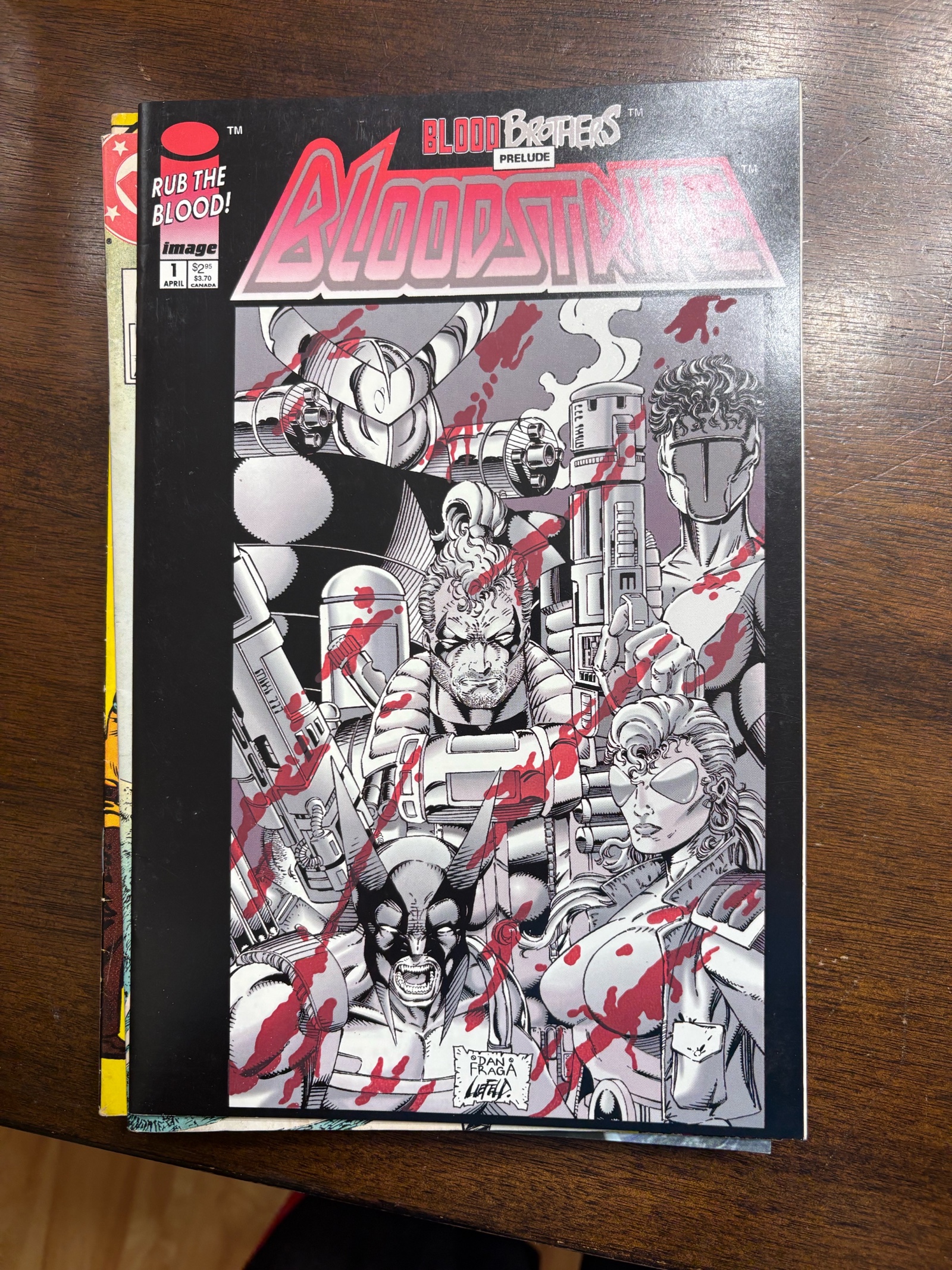 Bloodstrike Issue #1 Prelude to the Blood Brothers Comic Series Image Comics