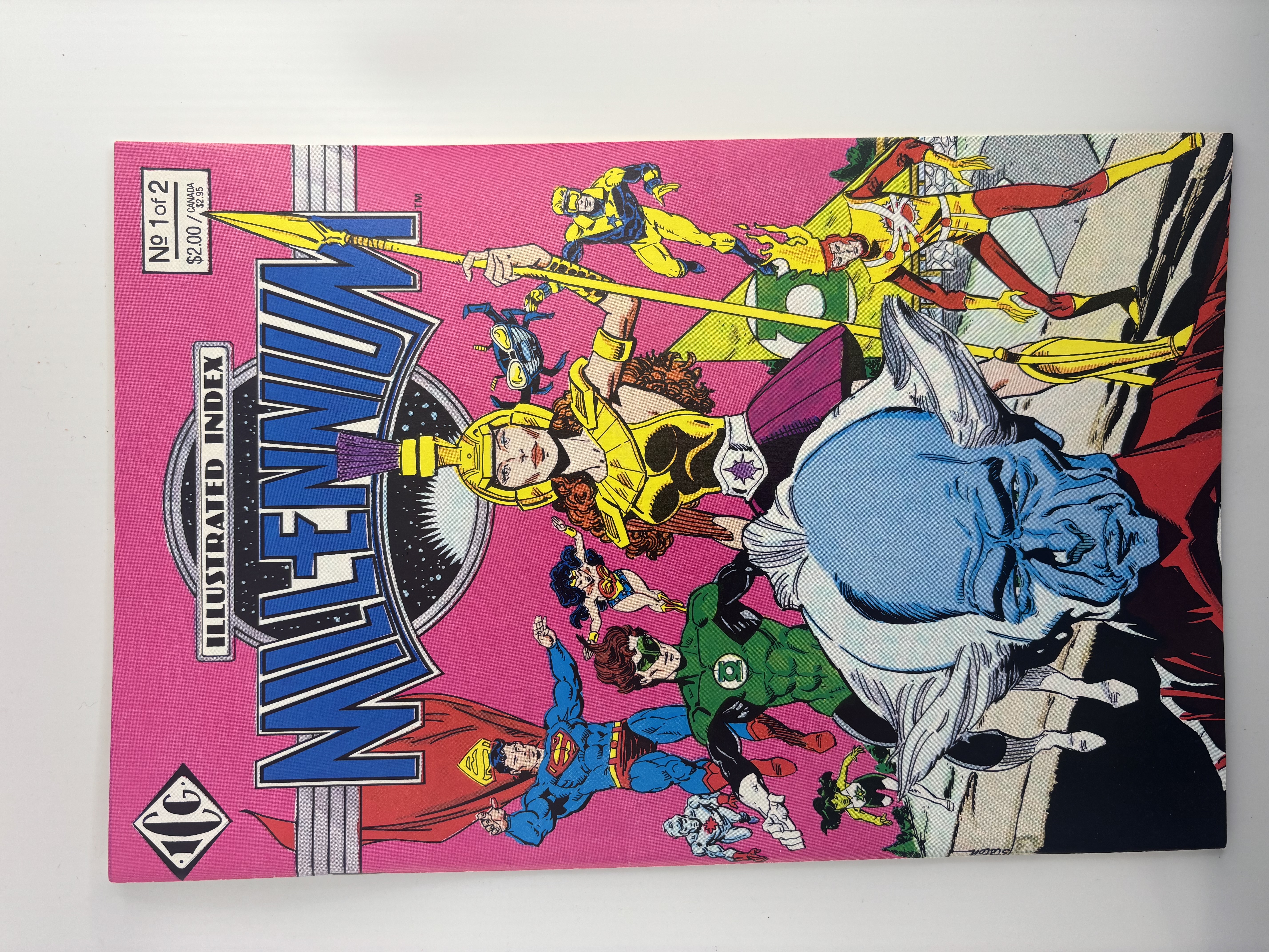 Millenium Illustrated Index Issue 1 of 2 DC Comics Superman Green Lantern