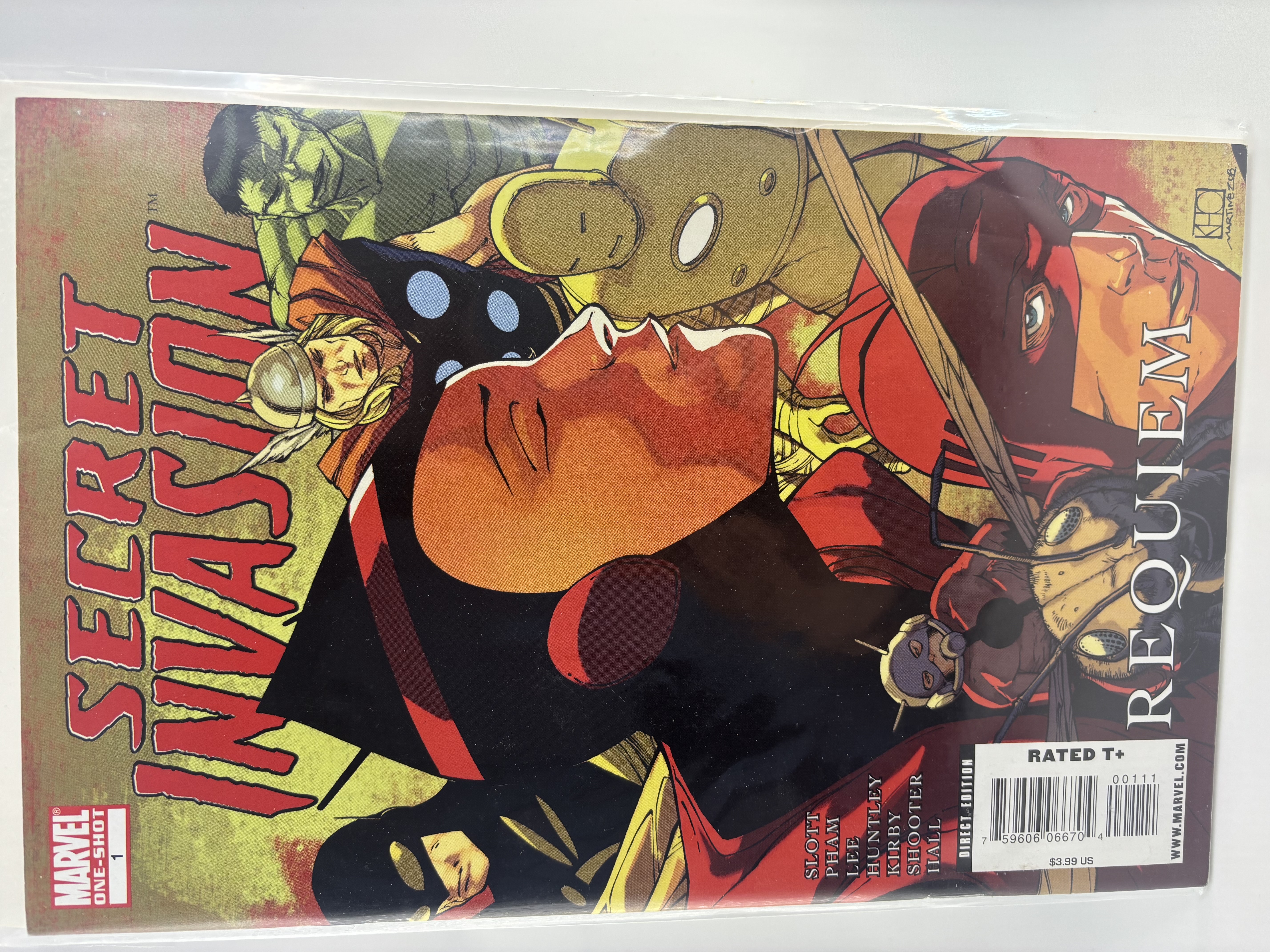 Scret Invasion Requiem First Issue Marvel One-Shots