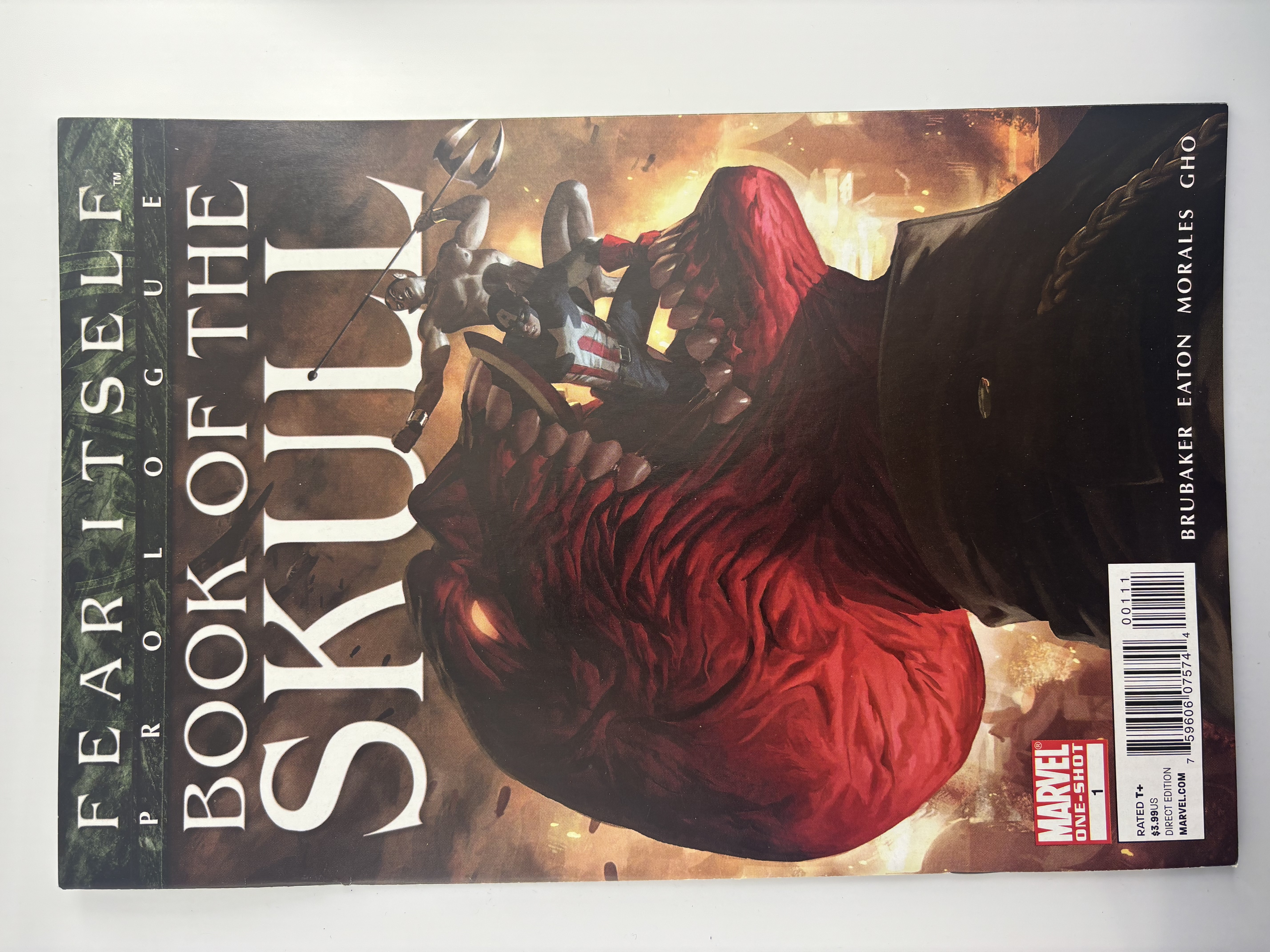 Fear Itself Prologue Book of the Skull Marvel Comic