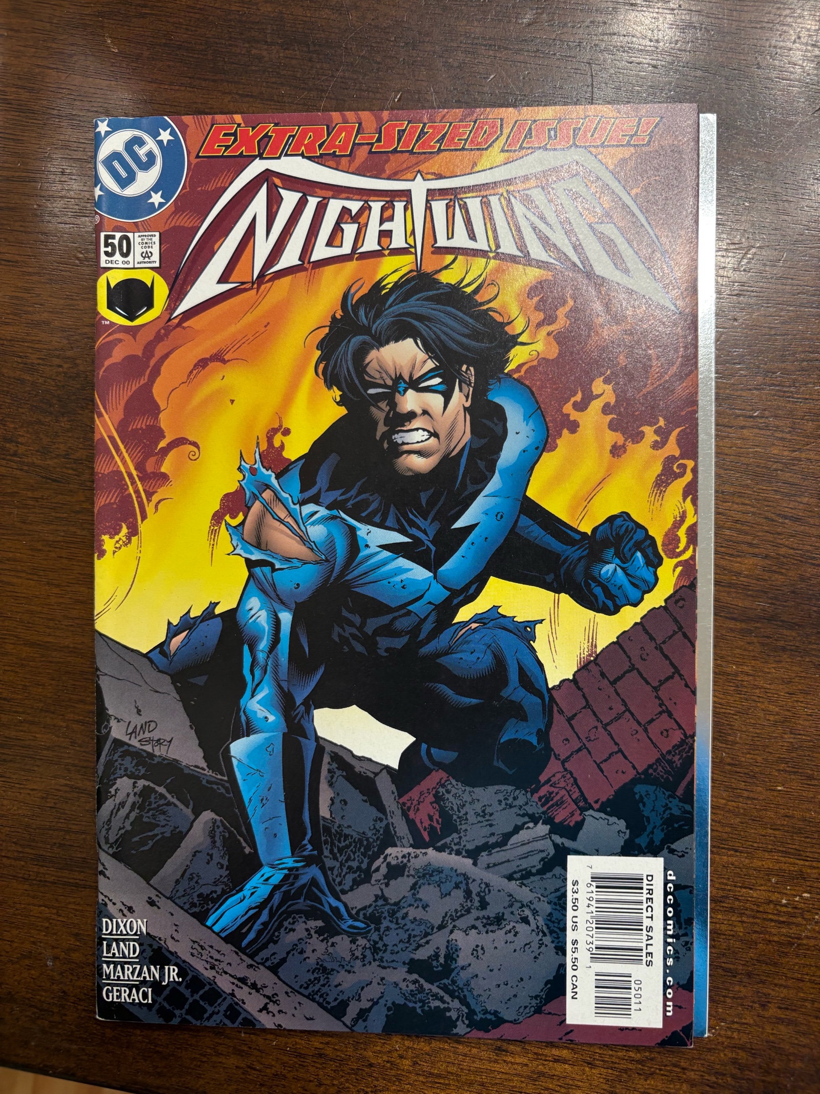 Nightwing Issue #50 Extra-Sized Issue DC Comics Batman Spinoff