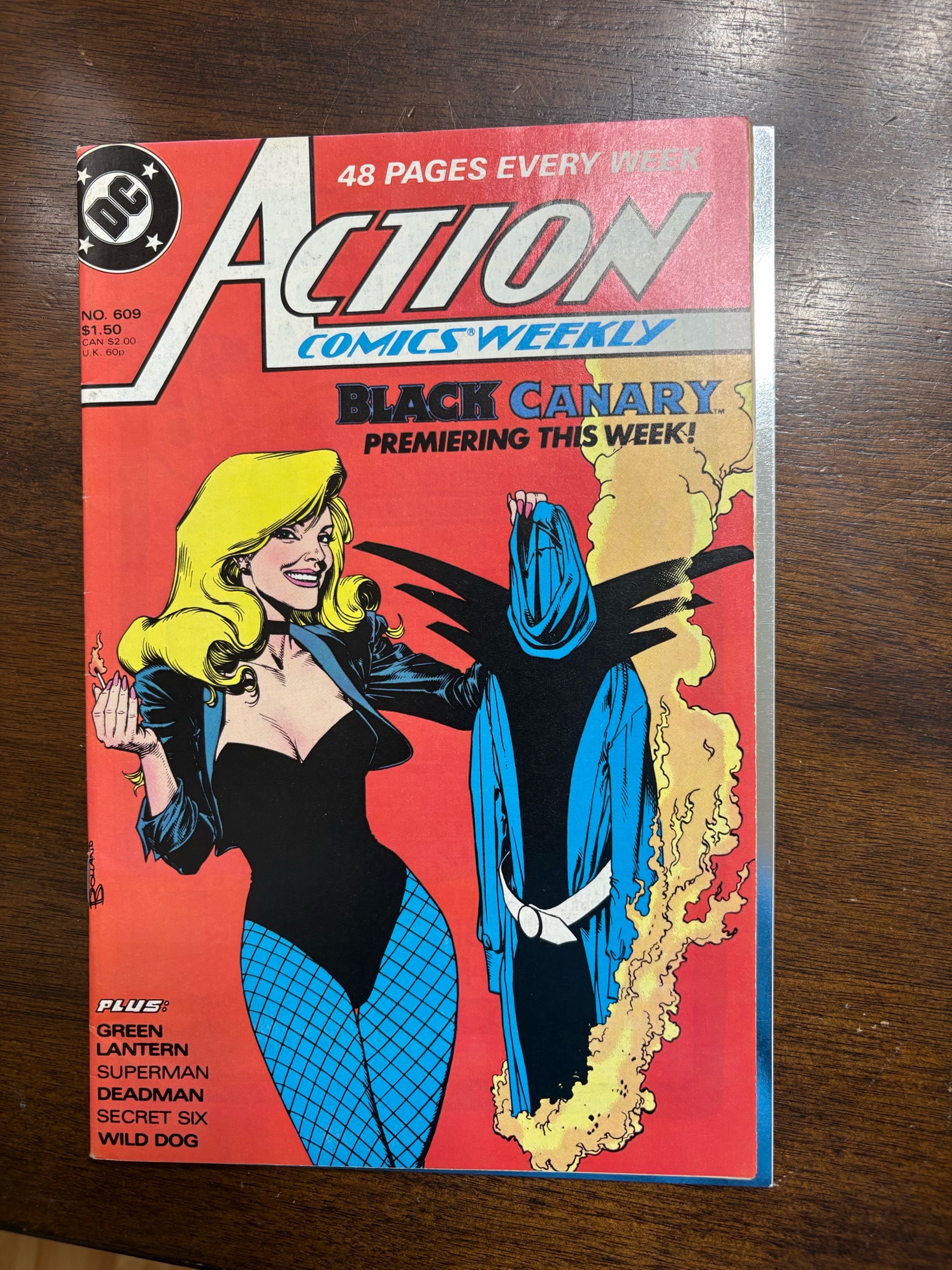 Action Comics Weekly Issue #609 Black Canary DC Comics
