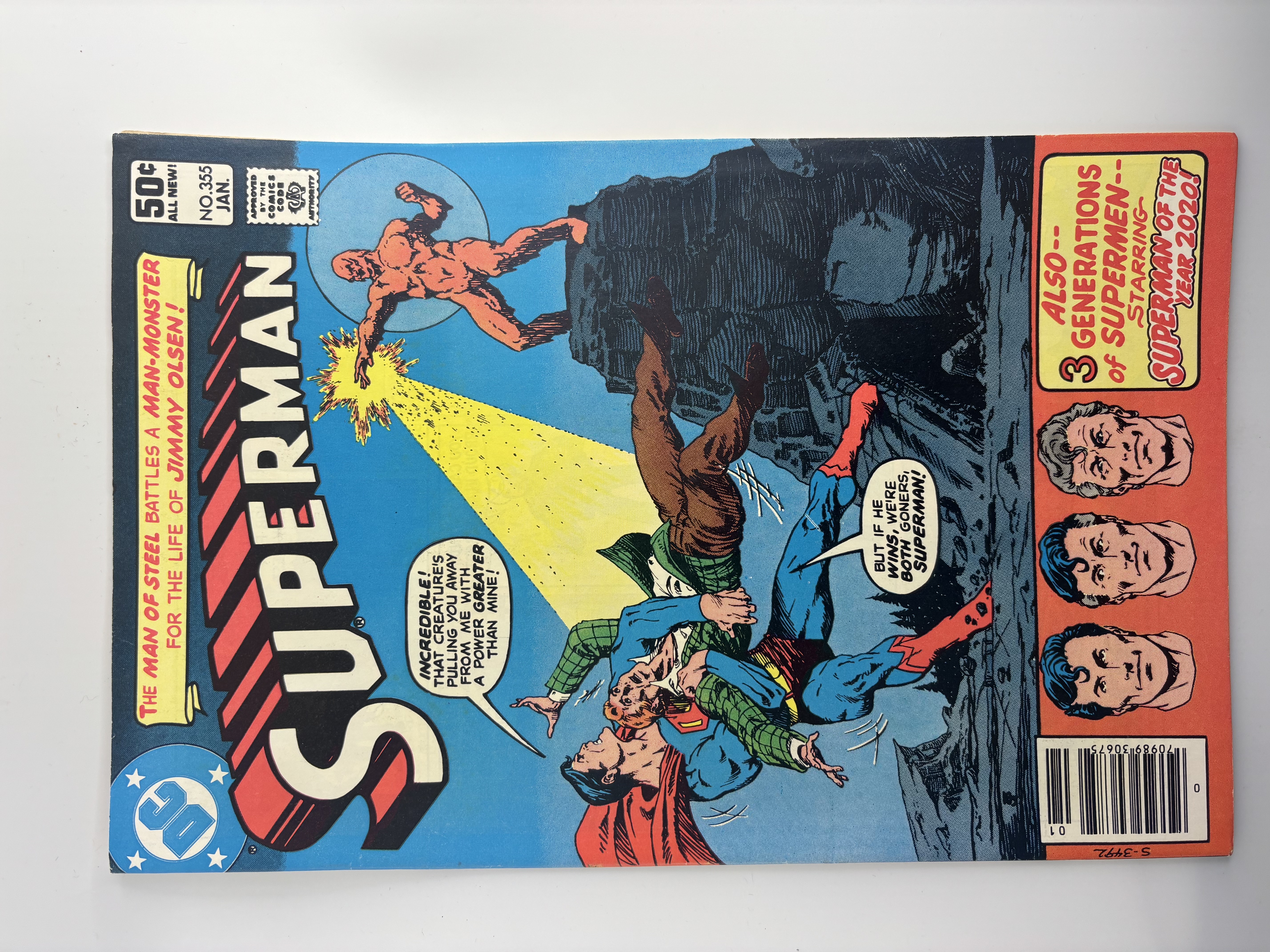Vintage Superman Issue #355 DC Comics