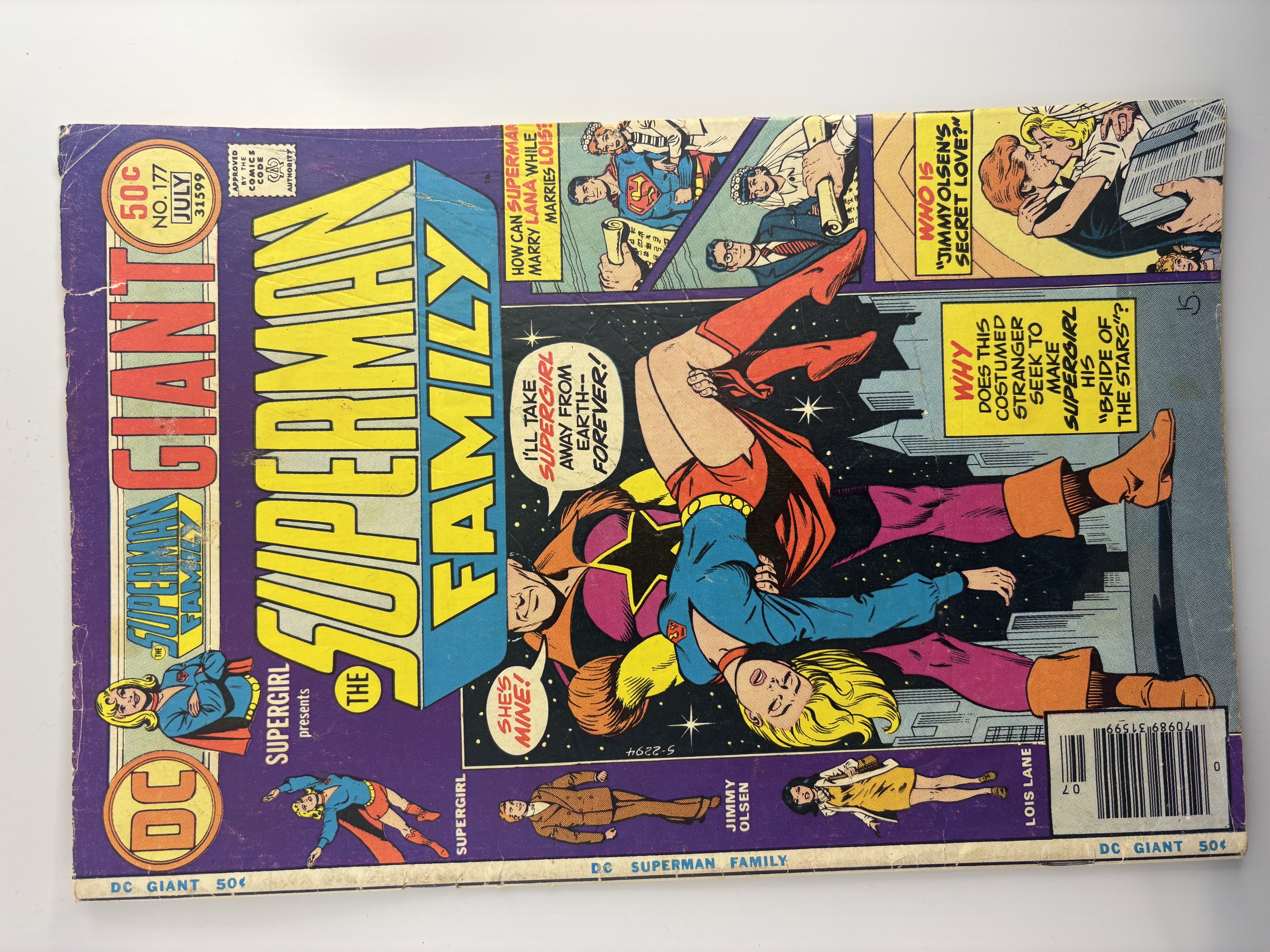 The Superman Family Comic Book Issue #177 DC Comics