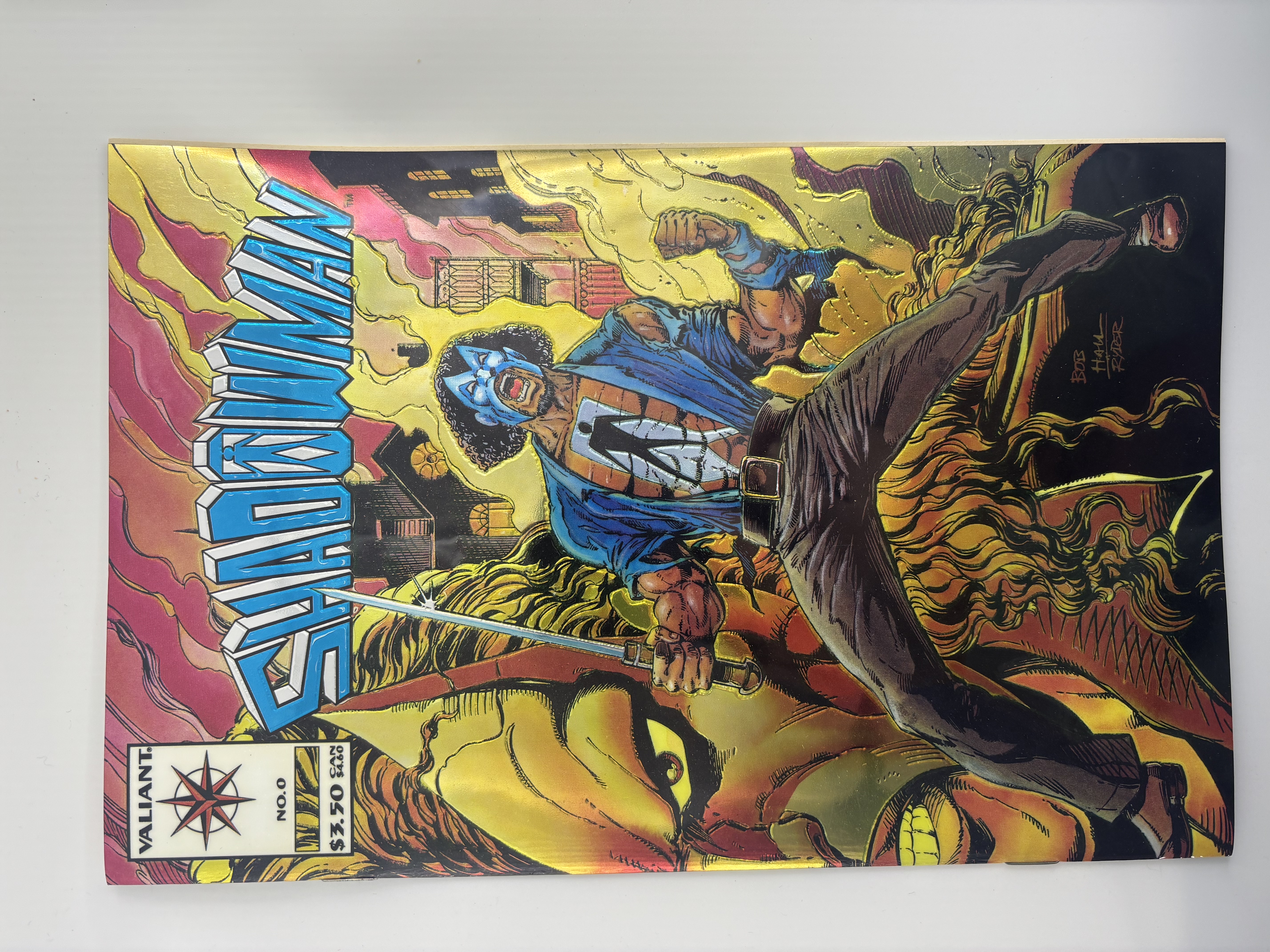 Shadowman Issue #0 Special Metalic Issue Valiant Comics