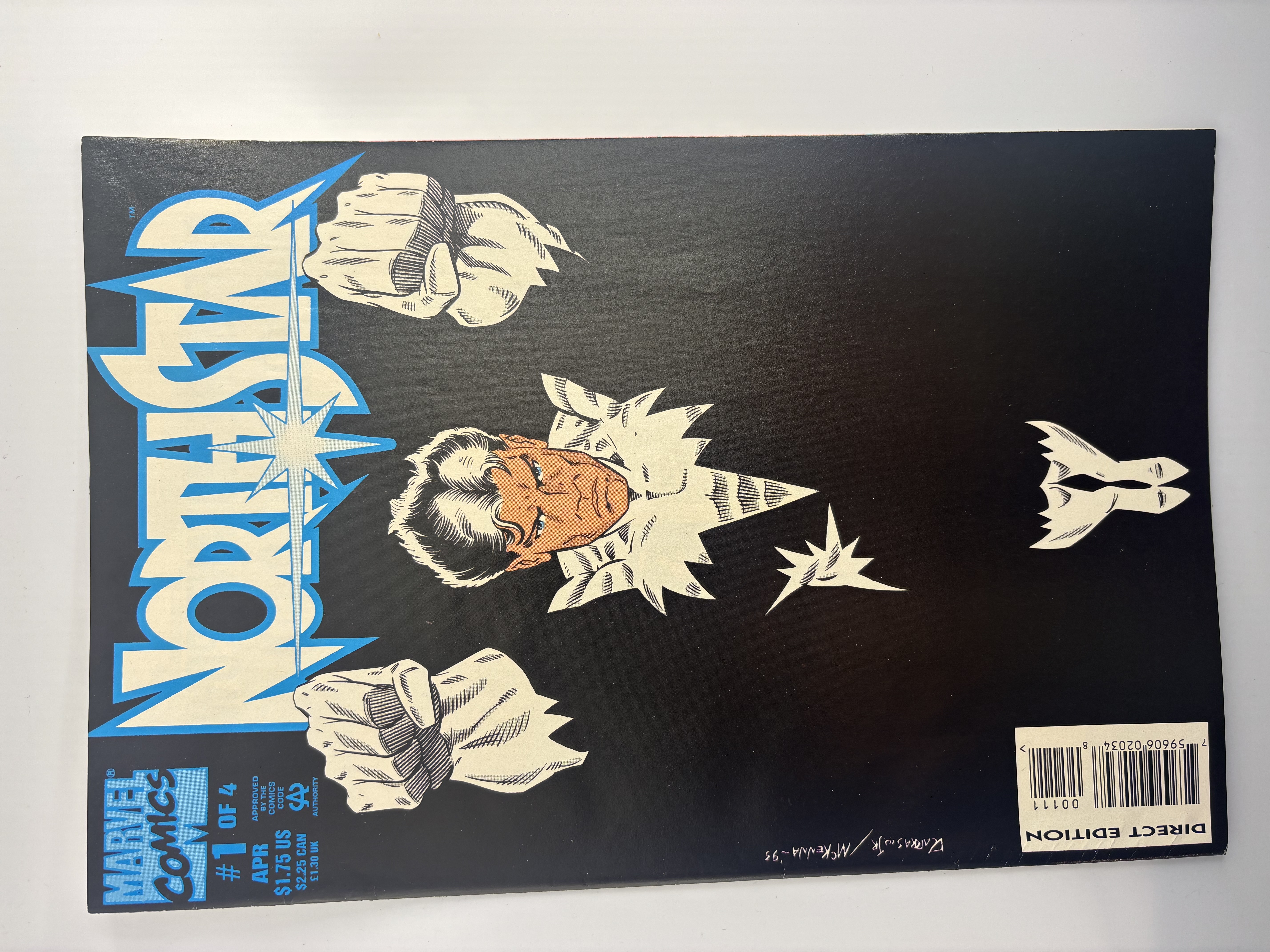 Northstar Comic Issue #1 of 4, Marvel Comics