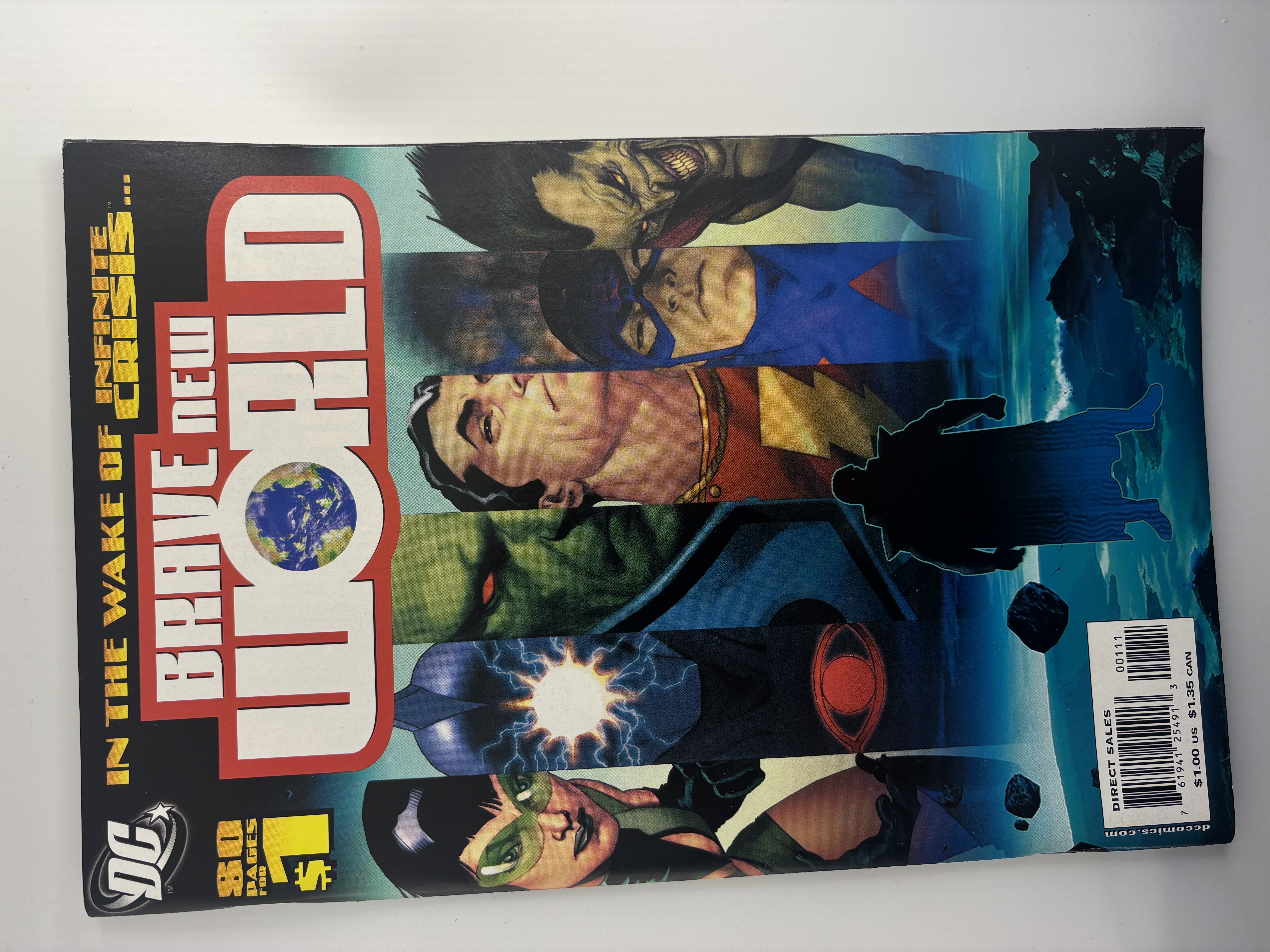 Brave New World 80 Pages Issue DC Comics Wake of the Infinite Crisis