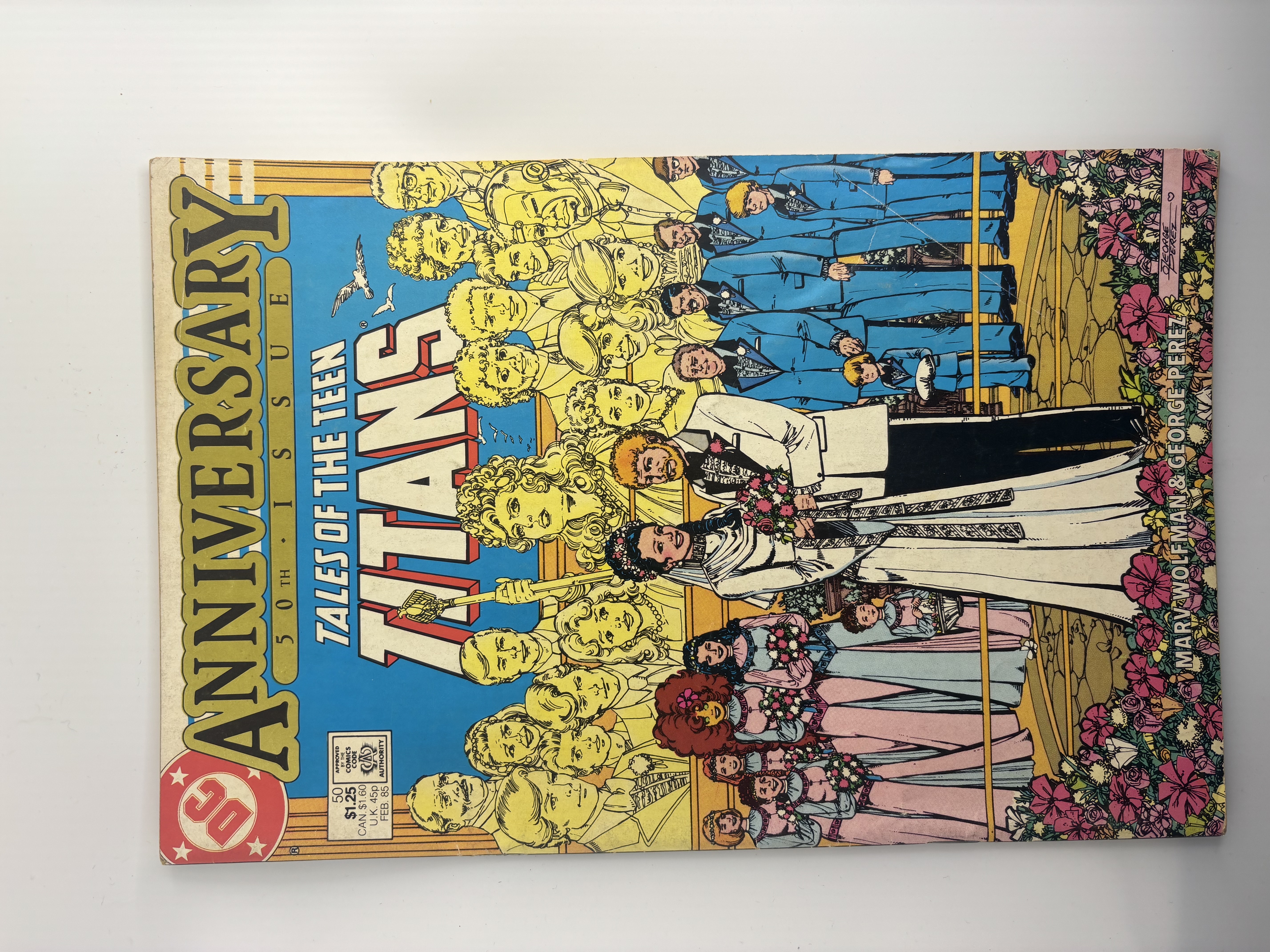 Tales of the Teen Titans Anniversary Issue #50 DC Comics