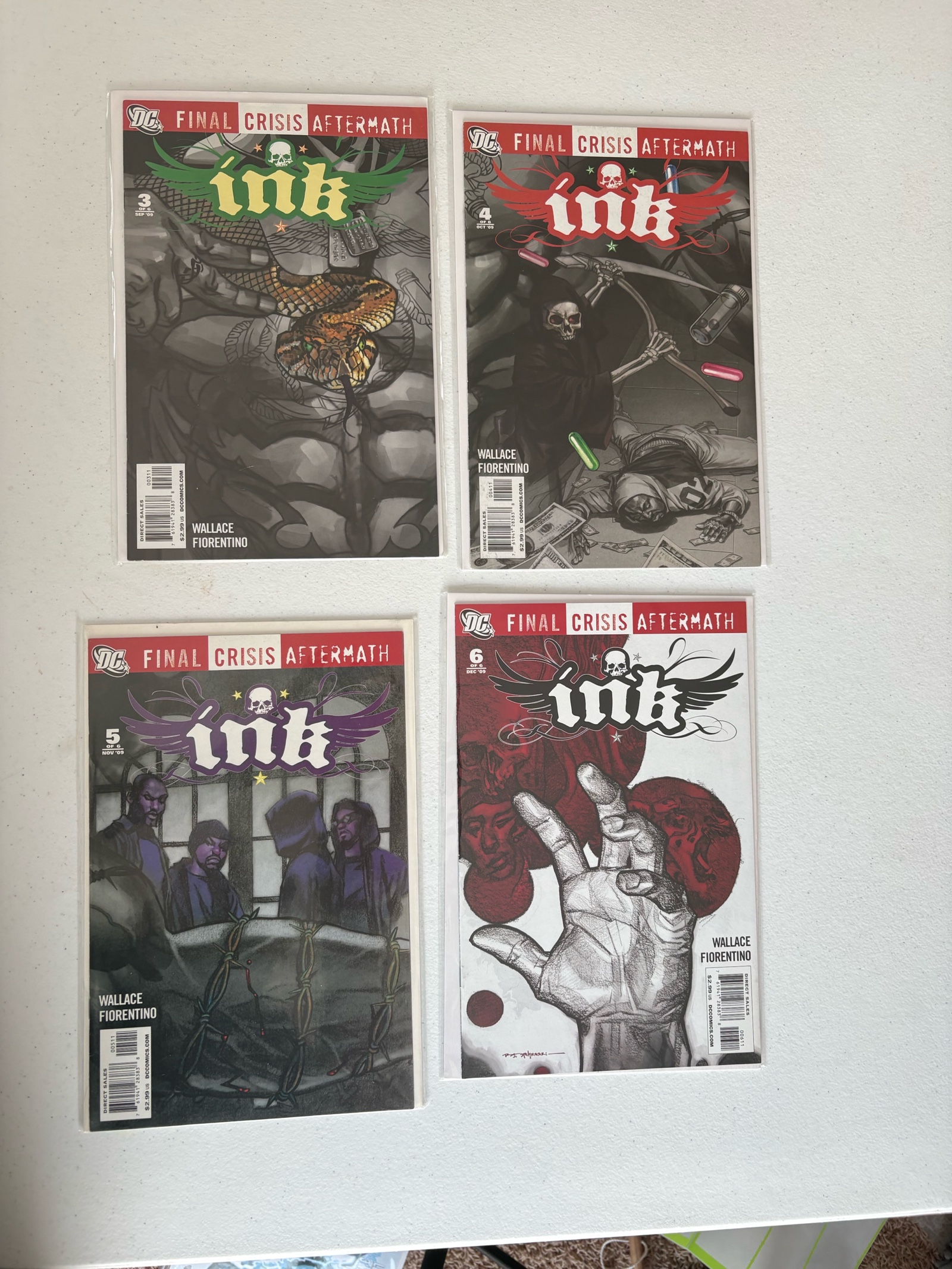 DC Comic Book Lot, 4 Comics, Modern Day Comics