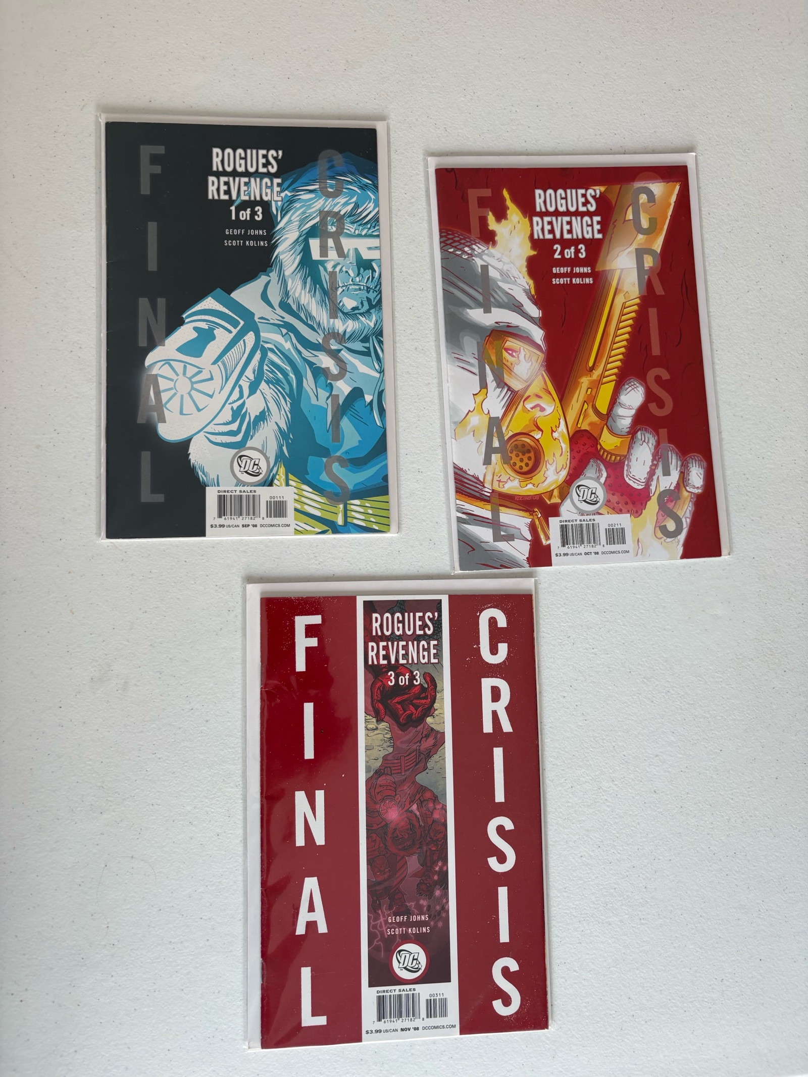 DC Comic Book Lot, 3 Comics, Modern Day Comics